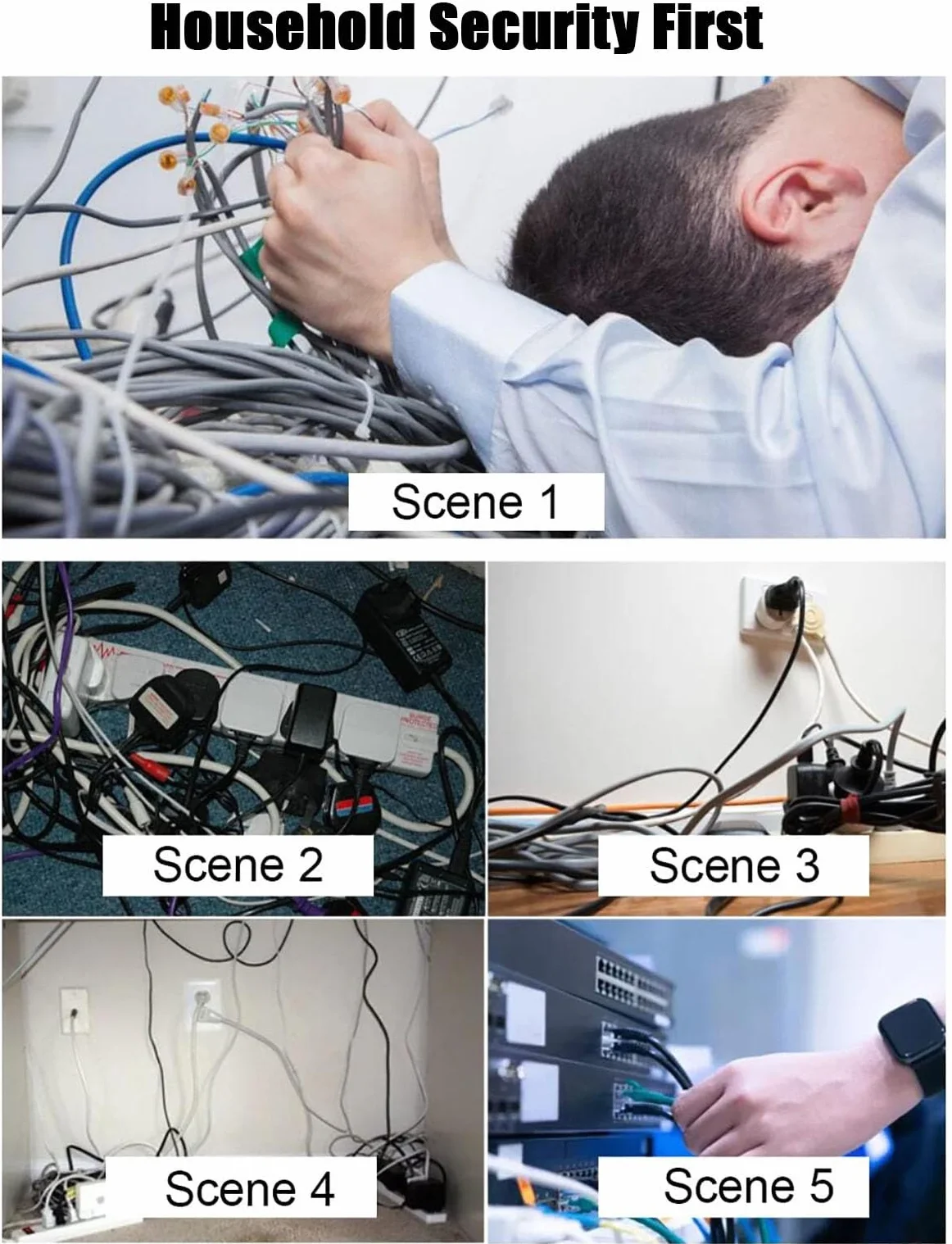 39 59 cali Pokrowiec na kabel pod biurkiem, łatwy w instalacji ochraniacz na przewód z klejem, przemysłowy organizer na przewody głośnikowe solidne stylowe z szczelinowym złotym białym silikonem