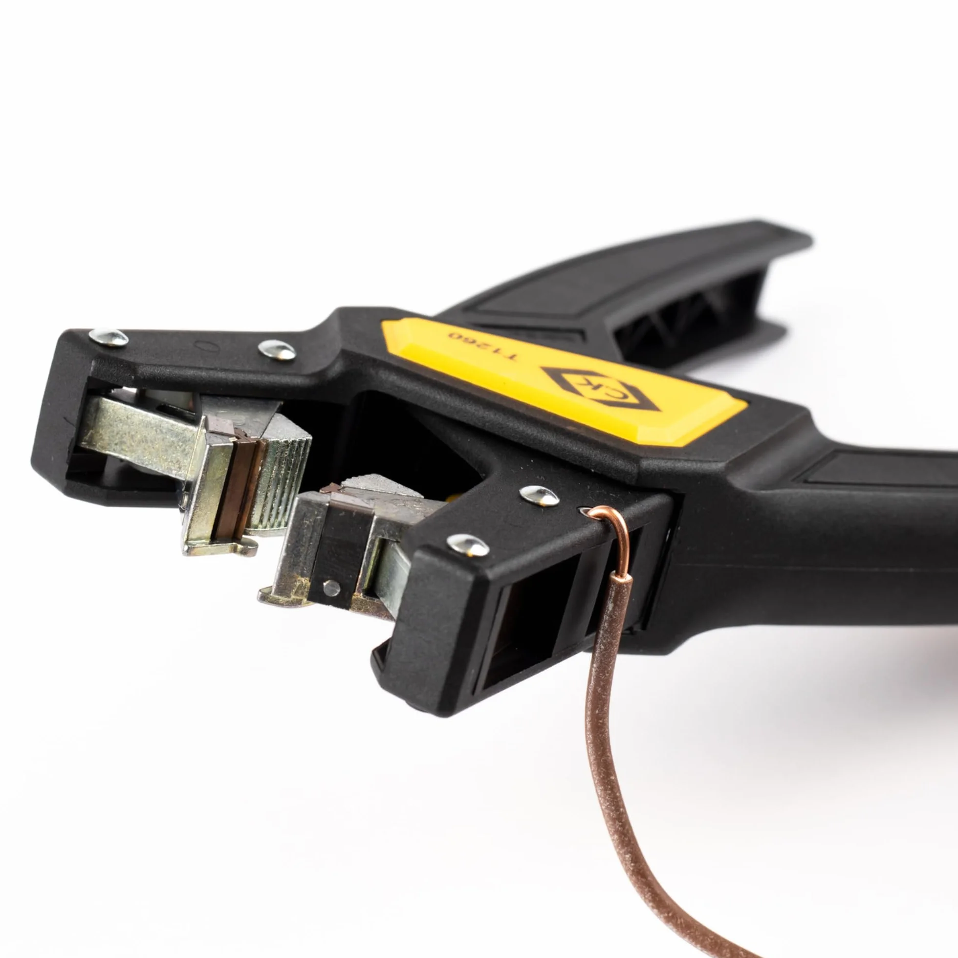 C.K T1260 Automatyczny ściągacz kabli i przewodów, zielony|żółty|brązowy|szary