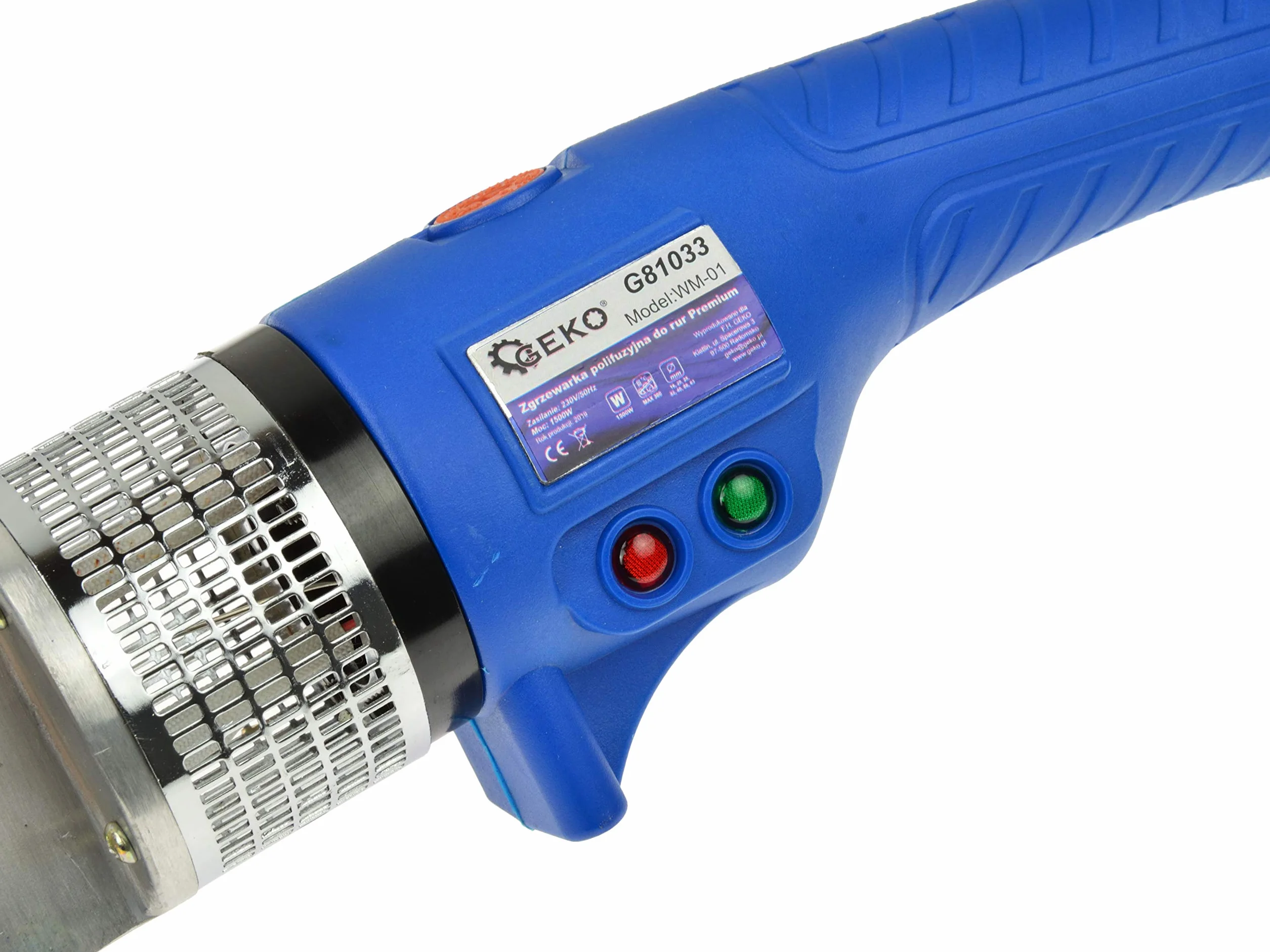 BSD Spawacz do rur z tworzyw sztucznych - Spawarka do rur z akcesoriami- 16-63mm - 1500W