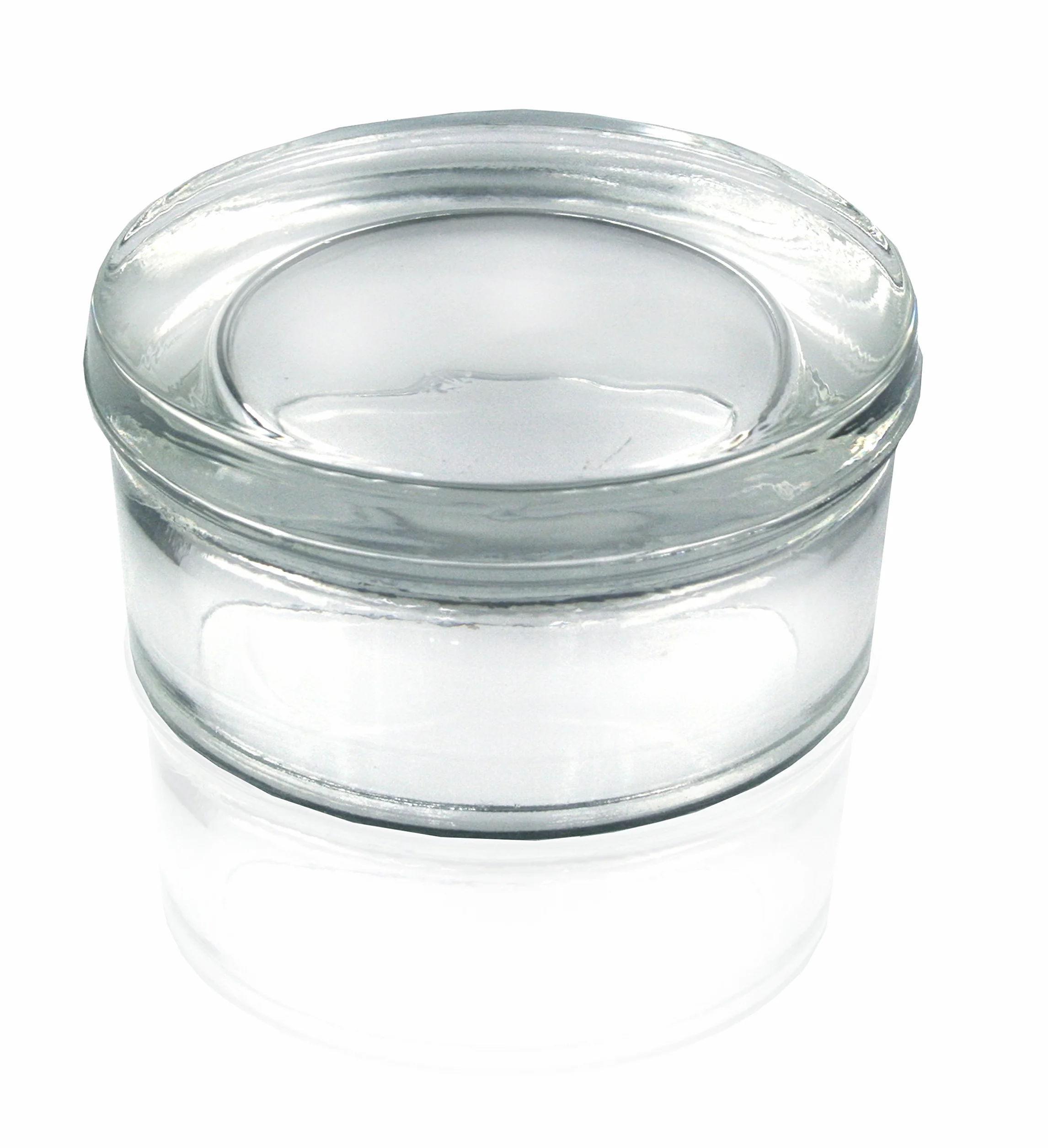 Fuchs Design Pustaki szklane podłogowe 10 szt. Gładki okrągły błyszczący 12x6 cm Pustak szklany/pustak szklany (bezbarwny/przezroczysty)