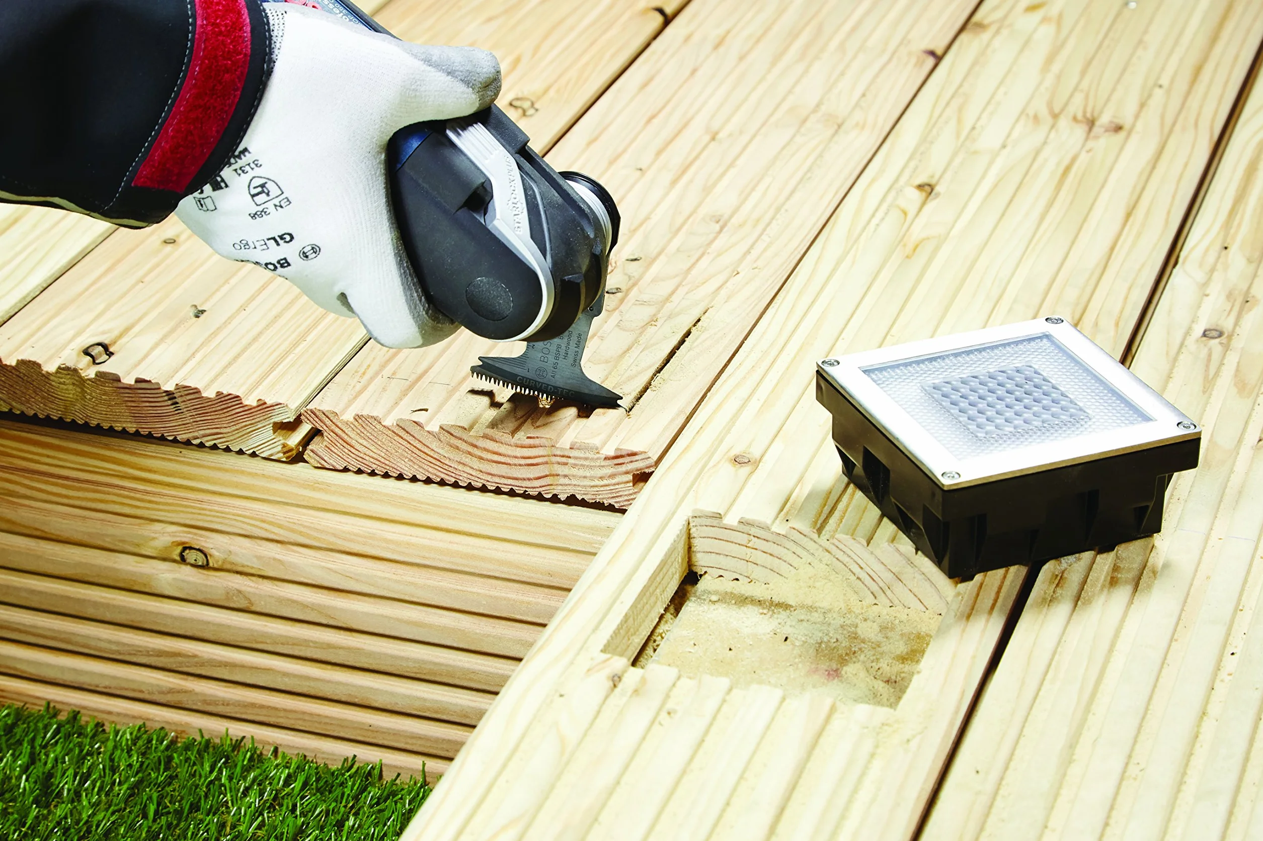 Bosch Professional 5 szt. Brzeszczot BIM AII 65 BSPB (do twardego drewna, 40 x 65 mm, akcesoria narzędzie wielofunkcyjne)