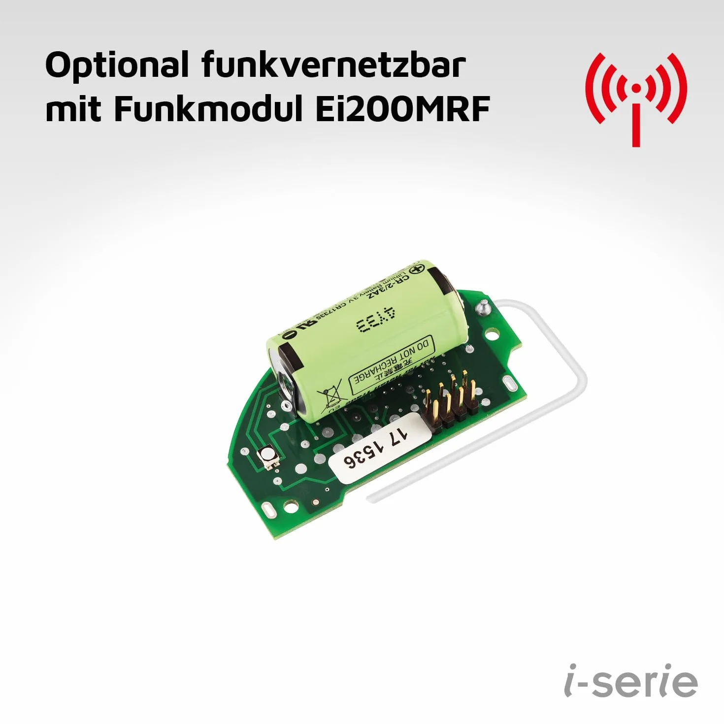 Ei Electronics Ei208Idw-3xd Czujnik Tlenku Węgla z Wyświetlaczem LCD, 3V, Biały