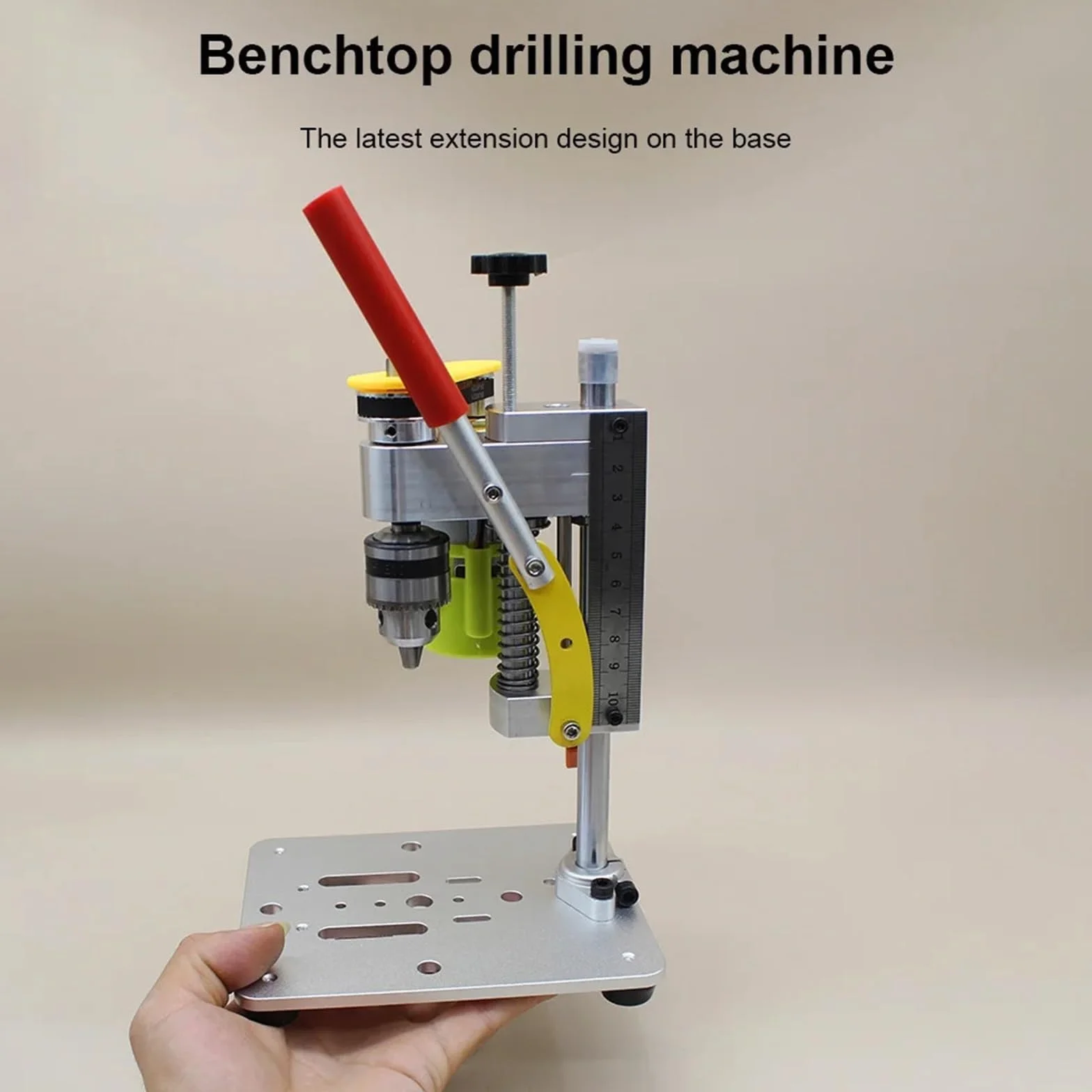 Precyzyjna wiertarka stołowa CNC Mini wiertarka stołowa przenośna wiertarka stołowa B10 Chuck DIY Metalowe drewniane narzędzie do robótek ręcznych z jadeitu