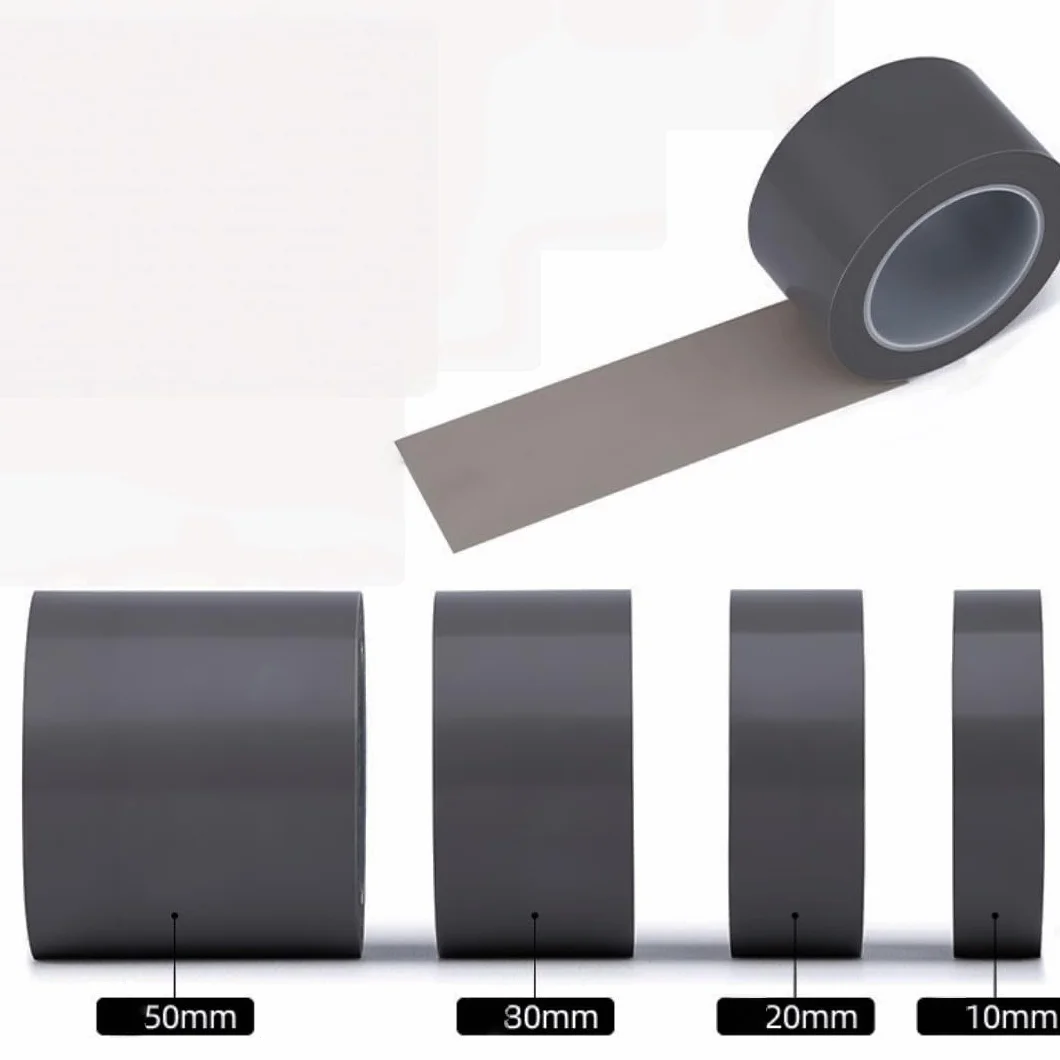 Taśma foliowa PTFE Premium - grubość 0,09 mm ~ 0,25 mm, taśma izolacyjna odporna na wysokie temperatury, 1 rolka(0.18mmx30x10000mm)
