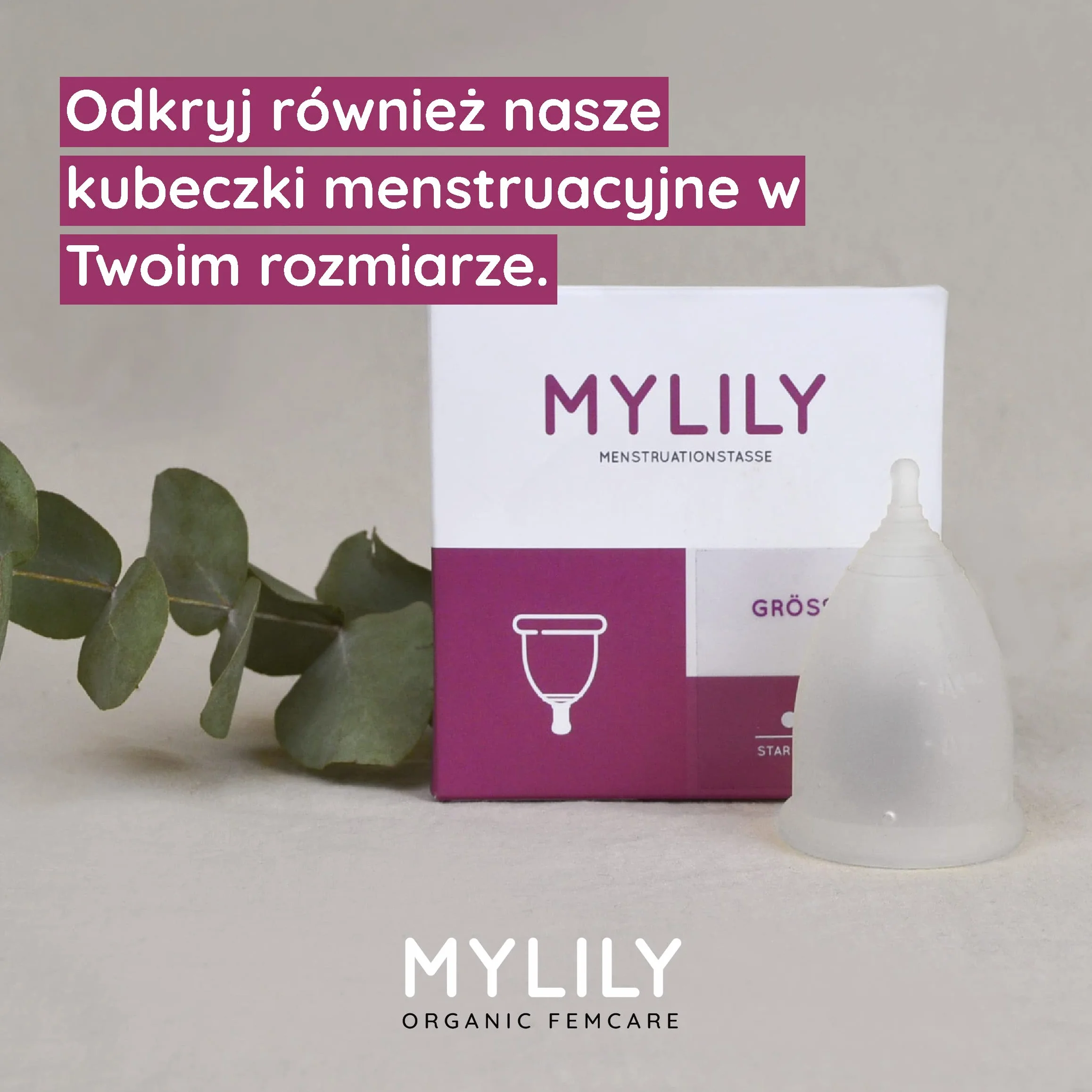MYLILY® Kubeczki menstruacyjne do czyszczenia i przechowywania | sterylizator do wszystkich rodzajów kubeczków menstruacyjnych | składane etui do mikrofalówki | 100% silikon medyczny