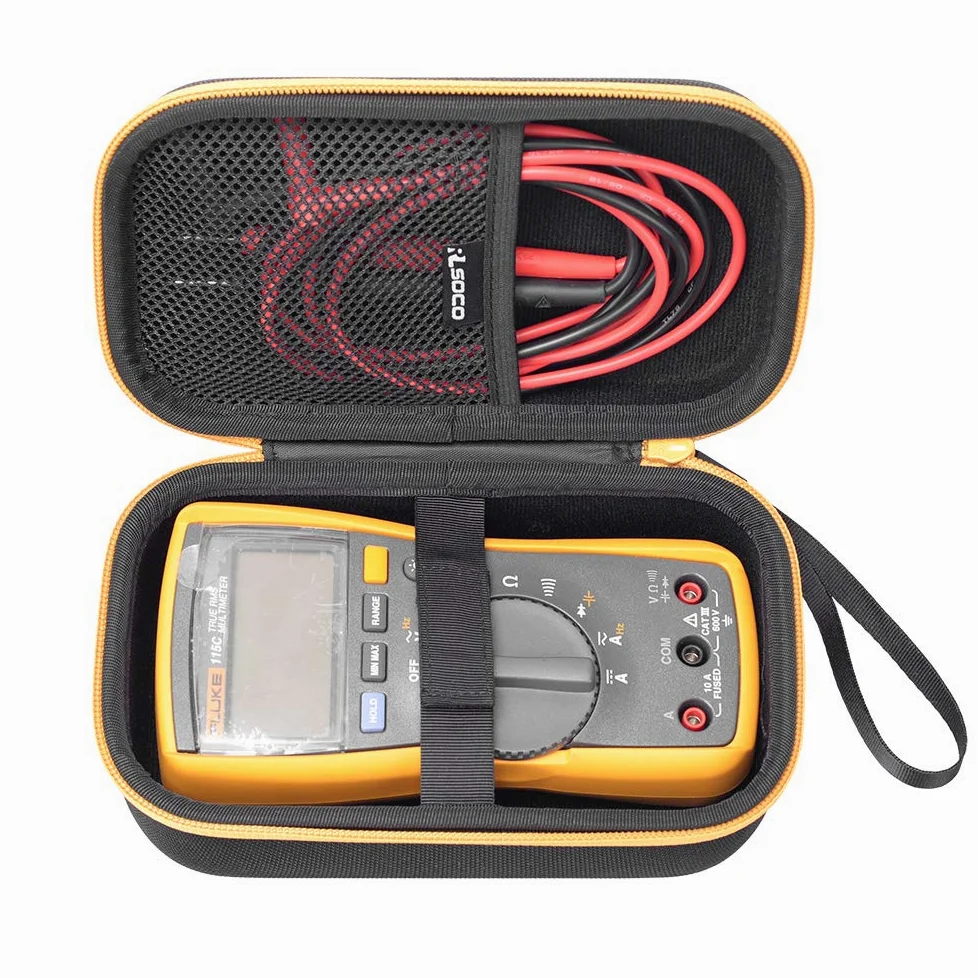 RLSOCO Twarde etui transportowe do multimetru elektronicznego Fluke 117/115/116/114/113