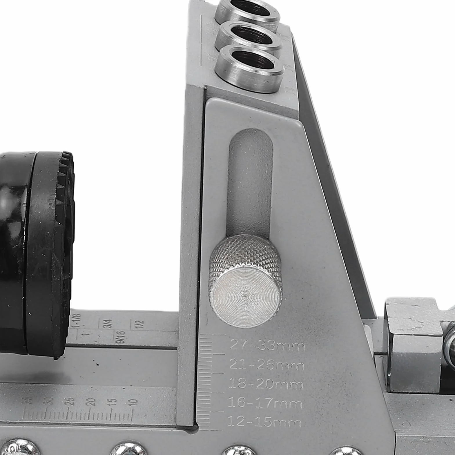 Generic Prowadnica Wiertła Kieszonkowego 15 Stopni Cały Zestaw Konstrukcji Metalowych dla Profesjonalistów Stolarskich Stop Aluminium 9,5 Mm do Użytku w Warsztacie