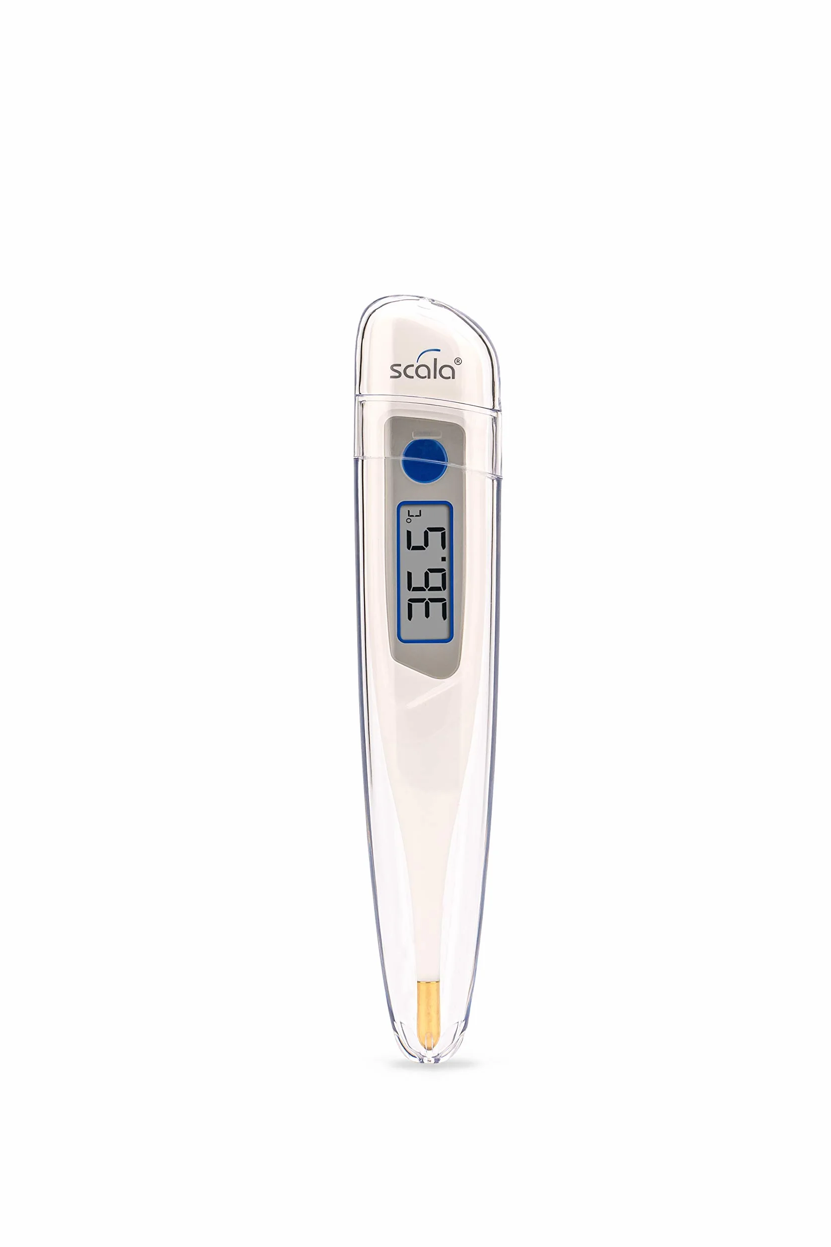 Cyfrowy termometr kliniczny SC 42 flex Speed 10 s Złota końcówka biały