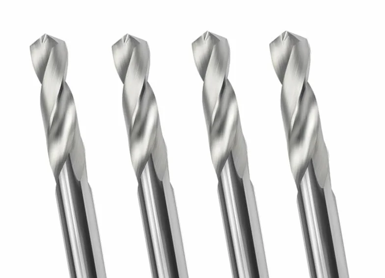 1/5/10 sztuk 50 stopni frez palcowy ze stali wolframowej D4.0 ~ D5.9 40/50L wiertła kręte z węglików spiekanych do wiercenia metali CNC(10PCS,D5.1x50)