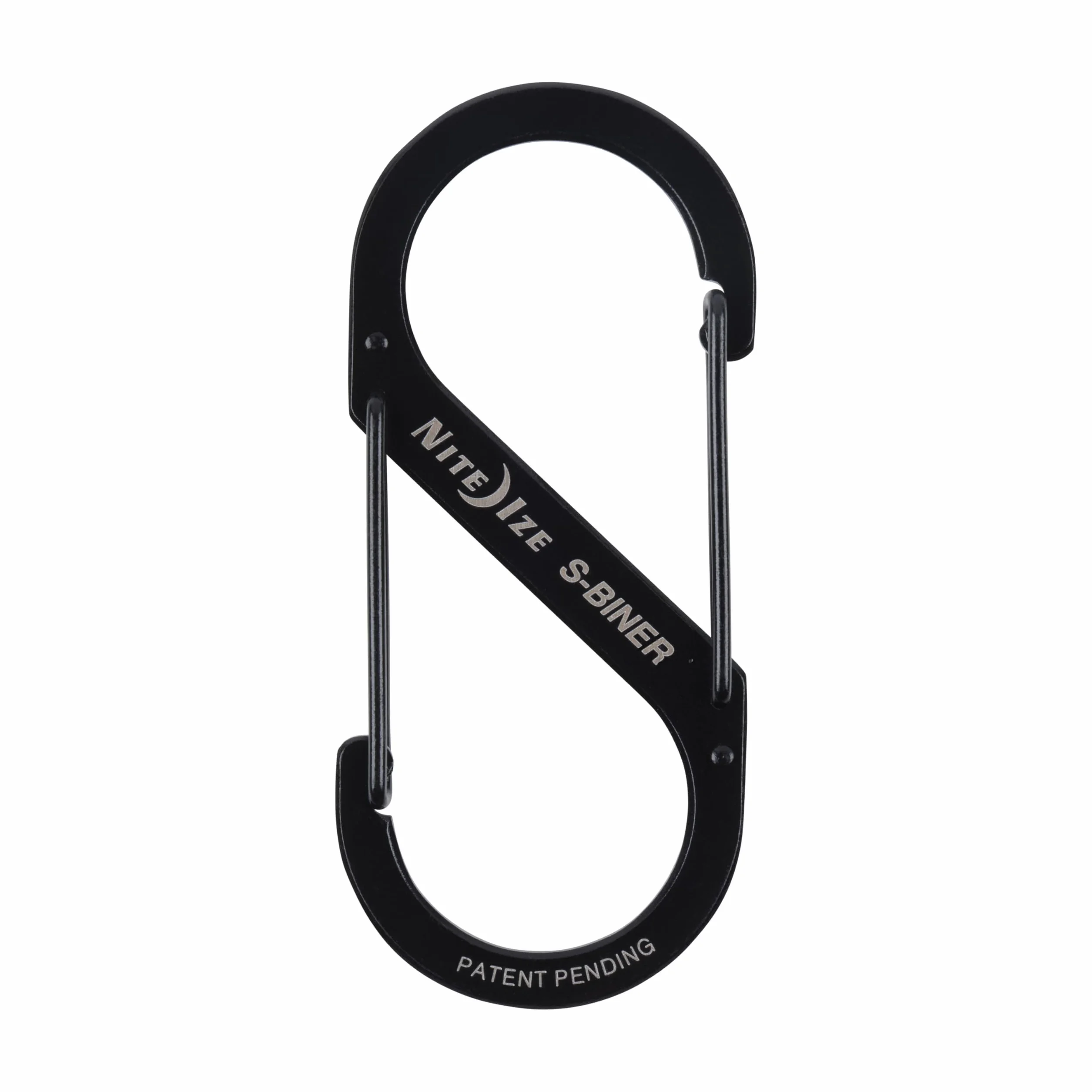 Nite Ize Uniseks S-Biner Dual Carabiner SB234-03-01 Zestaw Karabińczyków, Czarny, 3 sztuki