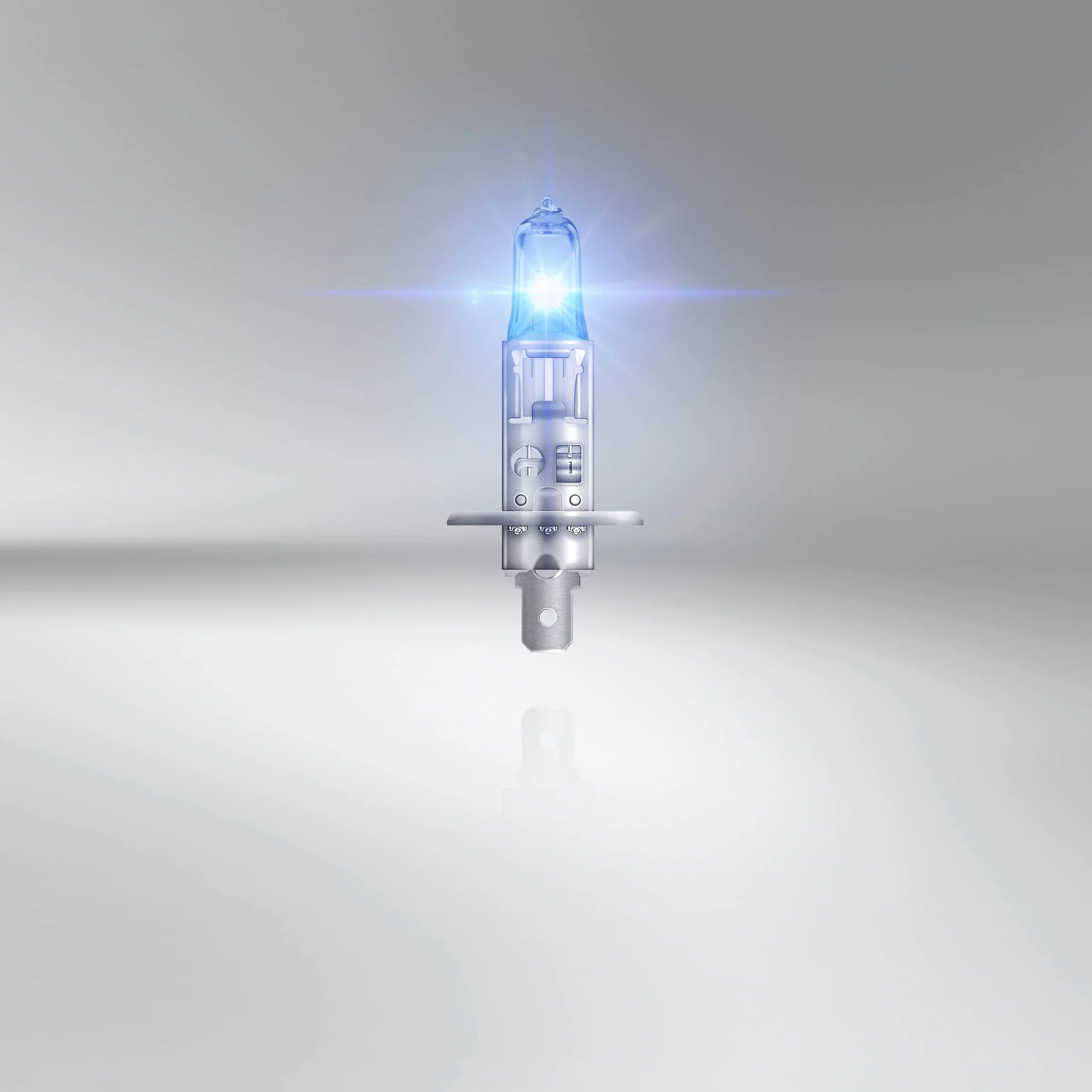 OSRAM COOL BLUE INTENSE H1, 100% più luminosa, fino a 5000K, lampada alogena, look LED, astuccio (1 lampada)