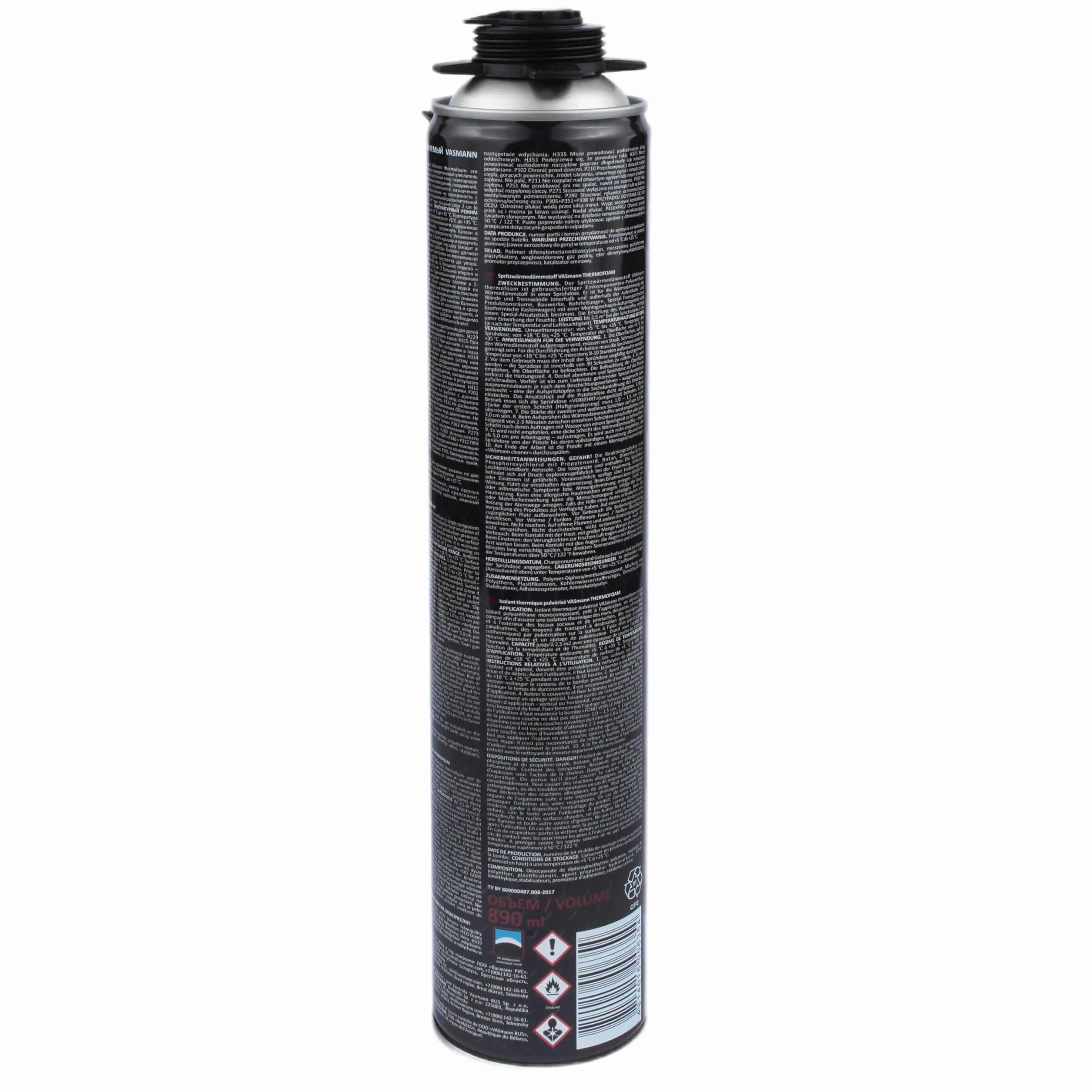 Izolacja natryskowa 12 x 890 ml + pistolet, izolacja stropu piwnicy, izolacja pośrednia, izolacja dachowa, wszechstronne rozwiązania izolacyjne, skuteczna izolacja cieplna EPS / XPS (30 m2 +