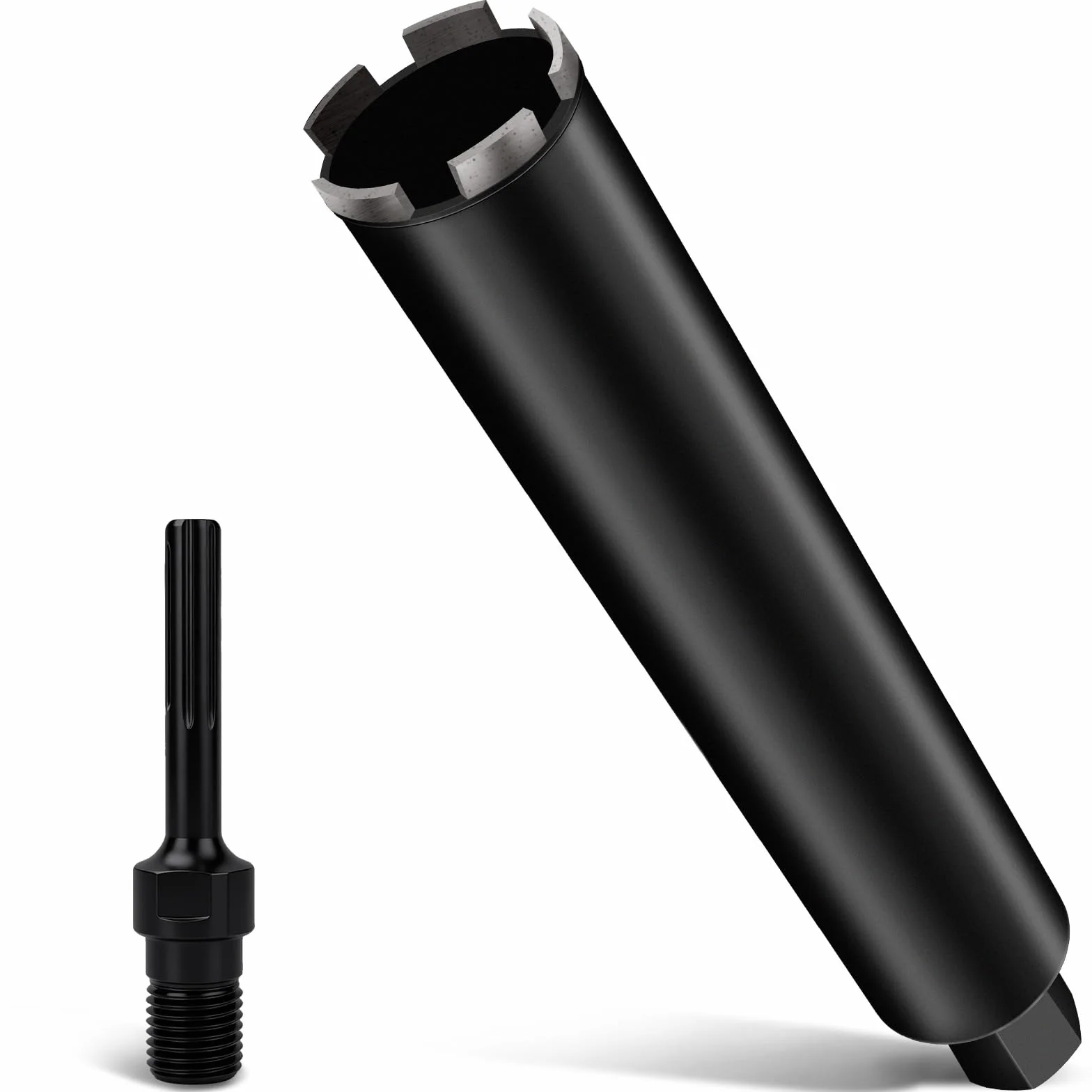 Diamentowa koronka wiertnicza Ø 51 mm z SDS Max, 1 ¼" diamentowa koronka wiertnicza, L 460 mm, pogłębiacz puszek koronka wiertnicza wiertło rdzeniowe wiertło na mokro/sucho, otwornica do płytek do