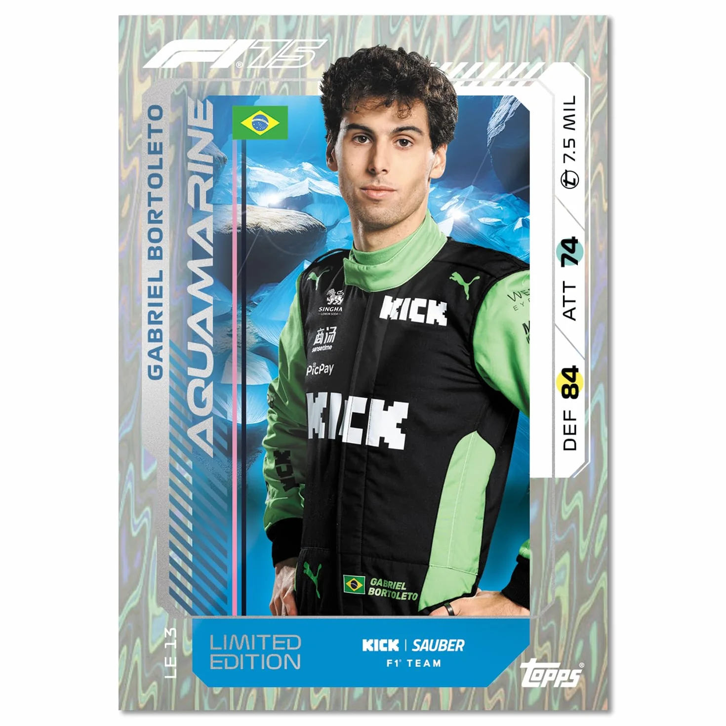 Topps Turbo Attax Formula 1 2025 – Value Box – zawiera 31 kart Turbo Attax w tym edycję limitowaną.