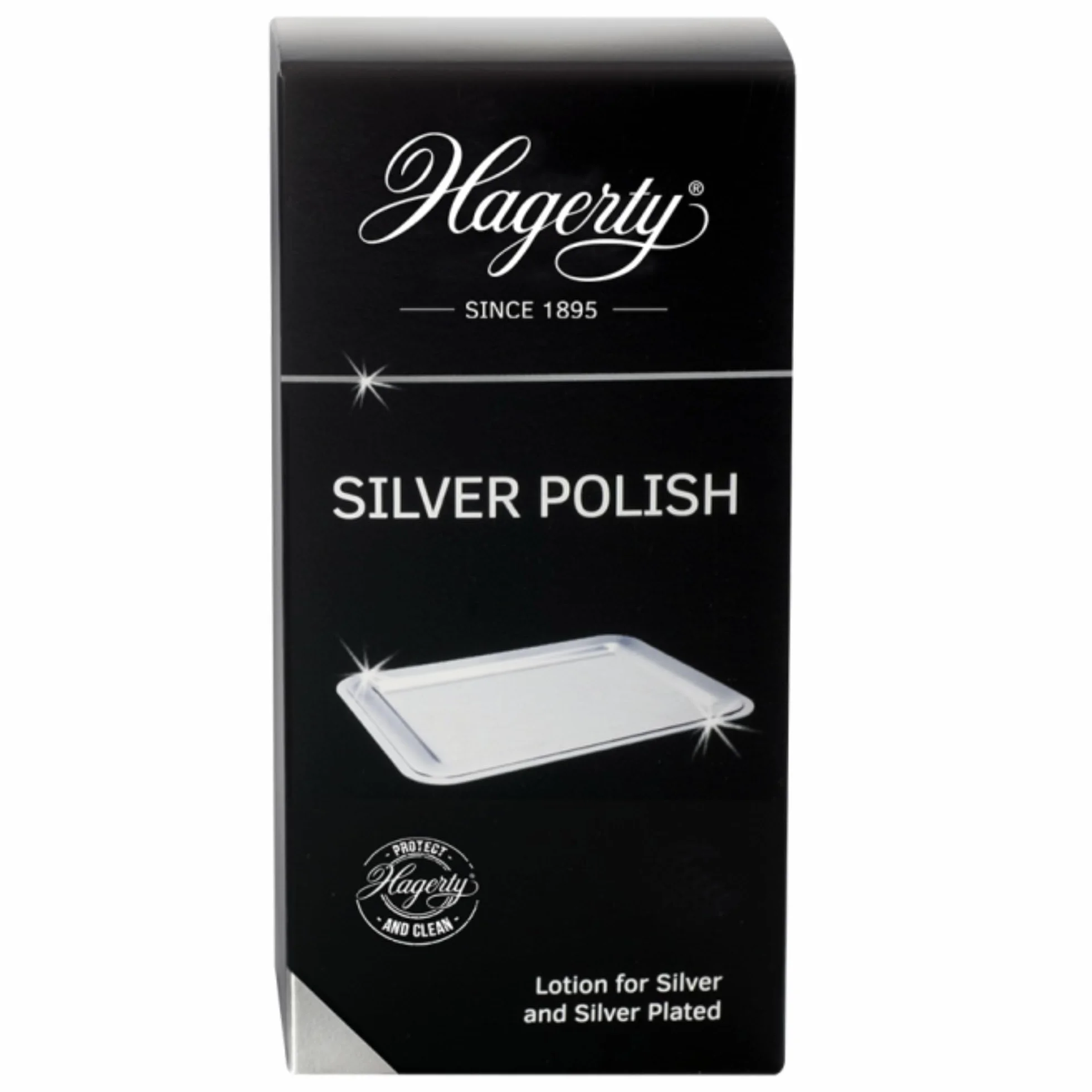 Hagerty Silver Polish 250 ml I Skuteczna politura do srebra i posrebrzanych metali I Pasta do polerowania o natychmiastowym działaniu do waz ramek akcesoriów dekoracji I Przywraca połysk