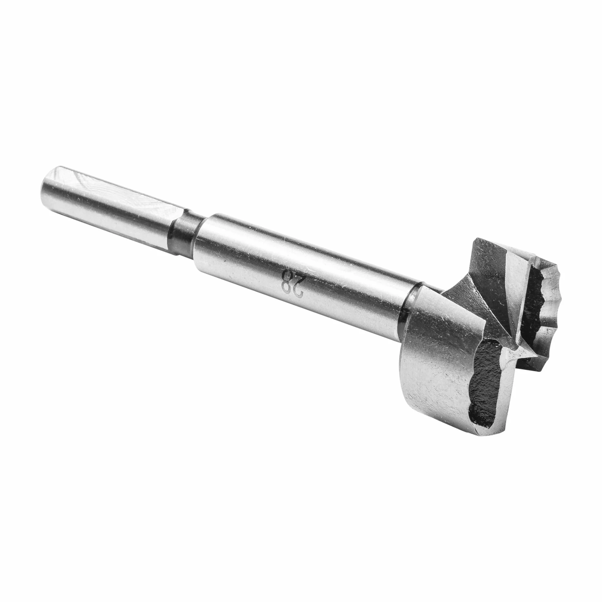 ENT 40028 Koncówka Forstner "Wave Cutter" Srednica (D) 28 mm, NL 60 mm, GL 90 mm, S 8 mm, SL 30 mm