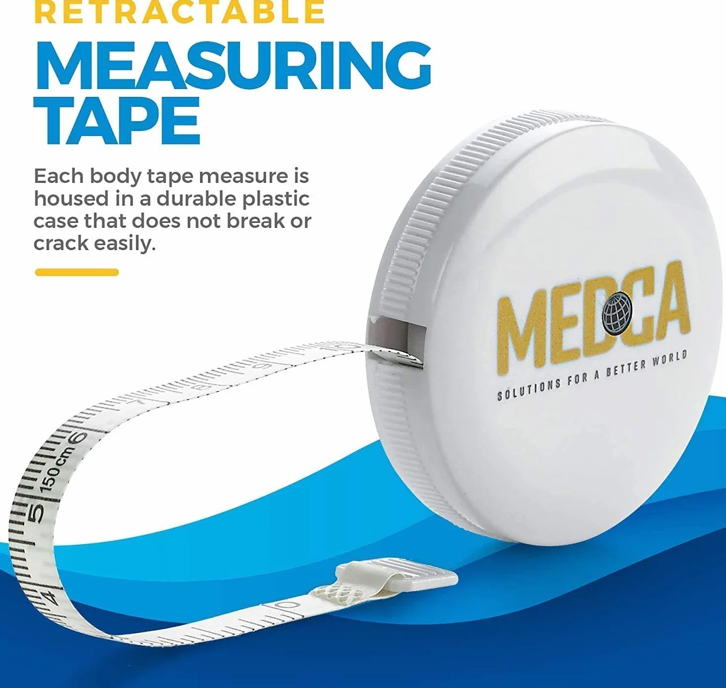 Body Tape Measure -(4-Pack) Measuring Tape Fat Weight Monitors, (Cale & Cm) chowany Tape Measure Ruler dla dokładnego Body Fat Calculator pomaga obliczyć Fitness Body Measurements