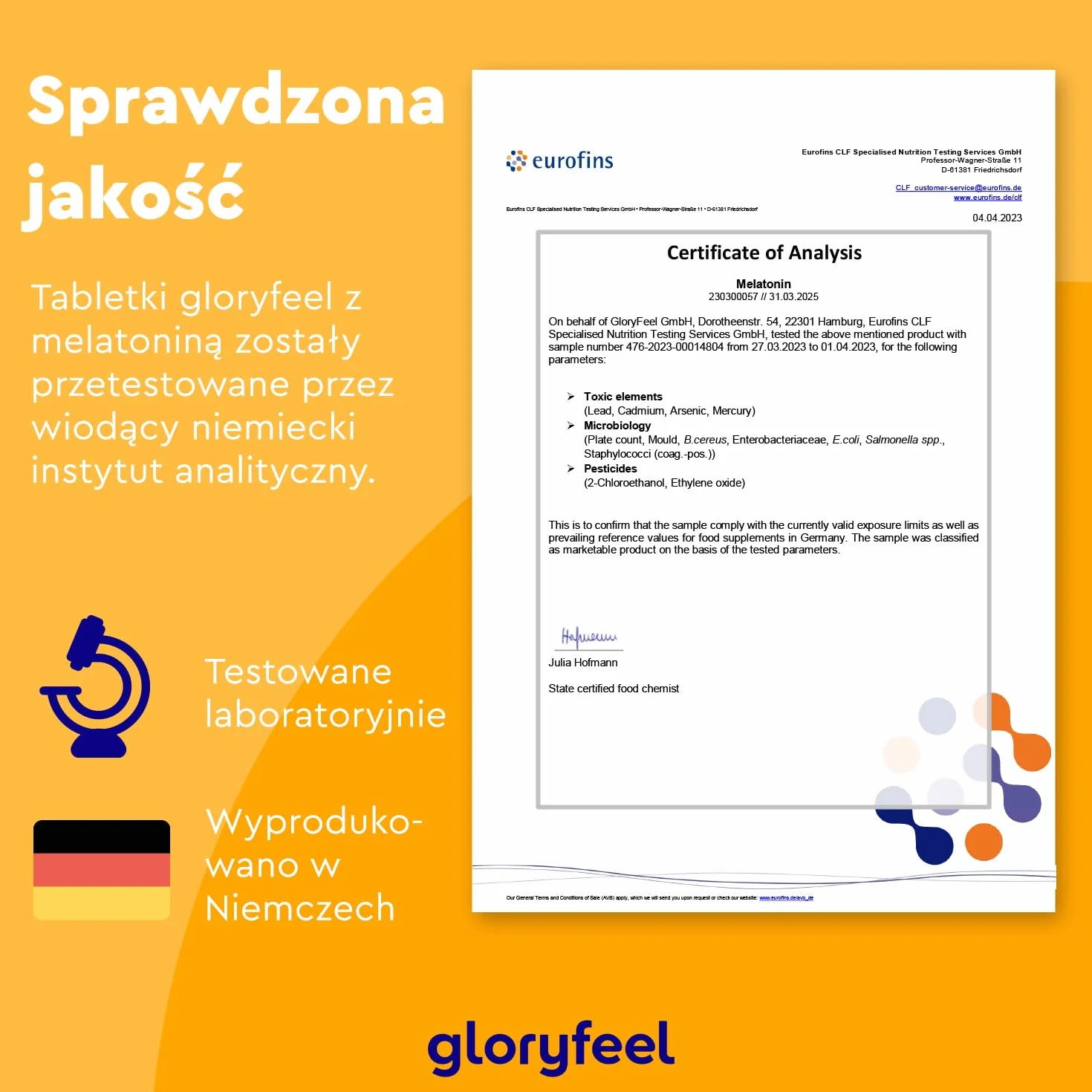 Melatonina - Wysoka dawka - 400 tabletek (13 miesięcy) - 0,5 mg bioaktywnej melatoniny na dzienną dawkę - 100% wegańska - Testowane laboratoryjnie - Wyprodukowano w DE bez niepotrzebnych dodatków