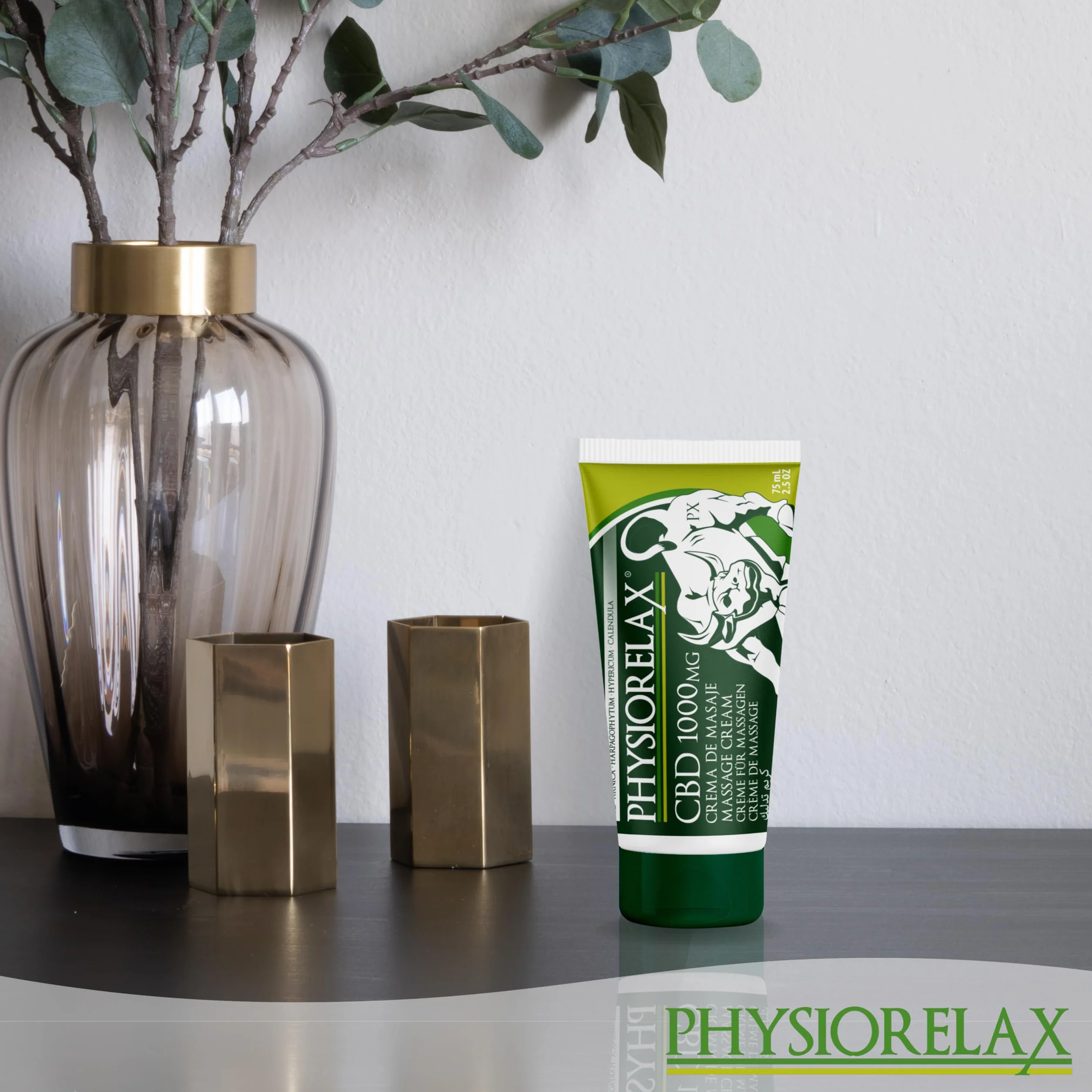 Physiorelax Masaje krem CBD 1000mg 75ml