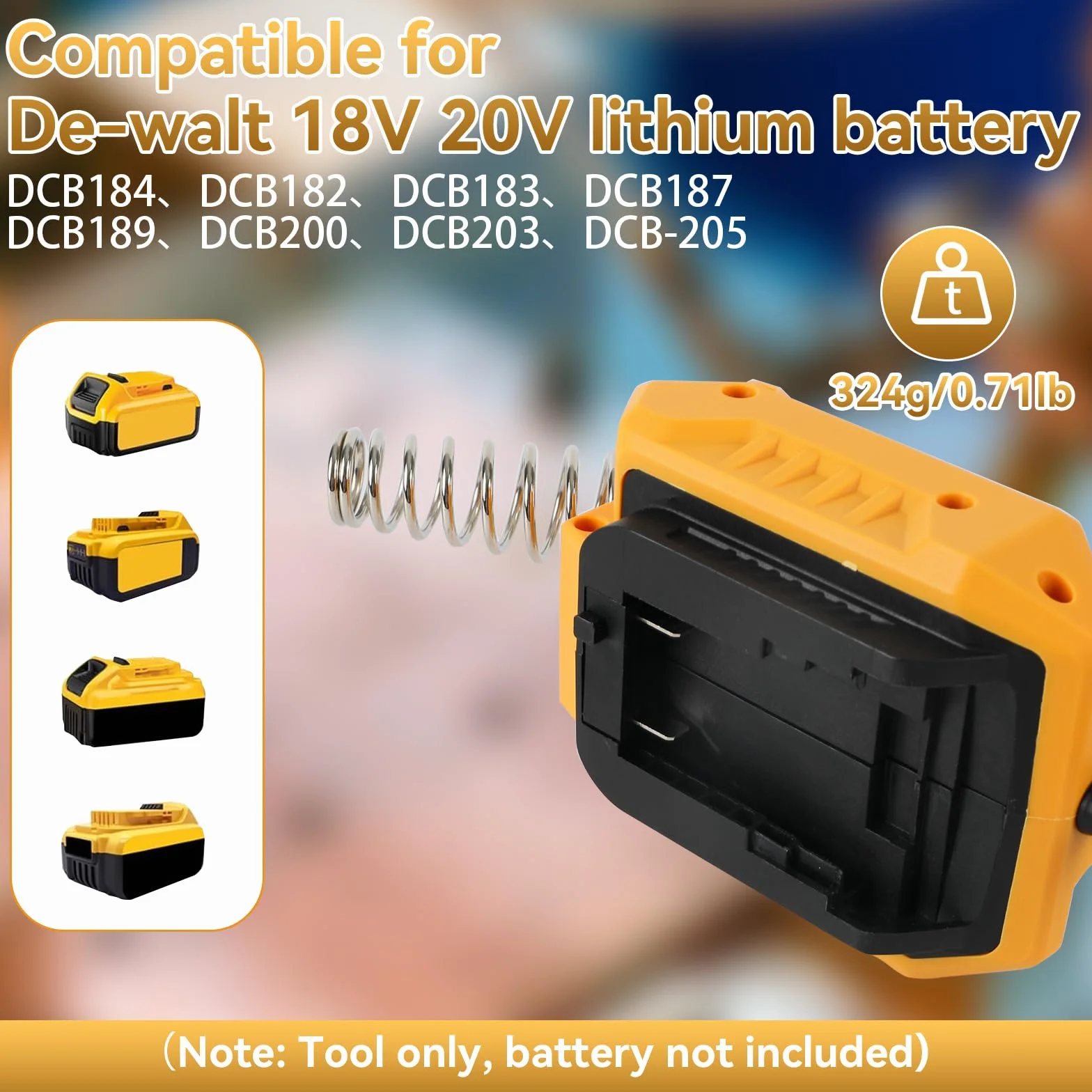 Bezprzewodowa lutownica do baterii DEWALT 18 V/20 V, szybkie nagrzewanie, regulacja temperatury, 60 W, elektryczna cyfrowa stacja lutownicza LCD do majsterkowania, naprawy urządzeń, spawania drutów