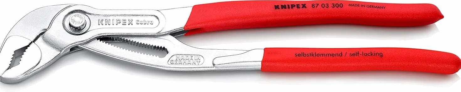 KNIPEX Cobra Szczypce nastawne do rur 300 mm 87 03 300