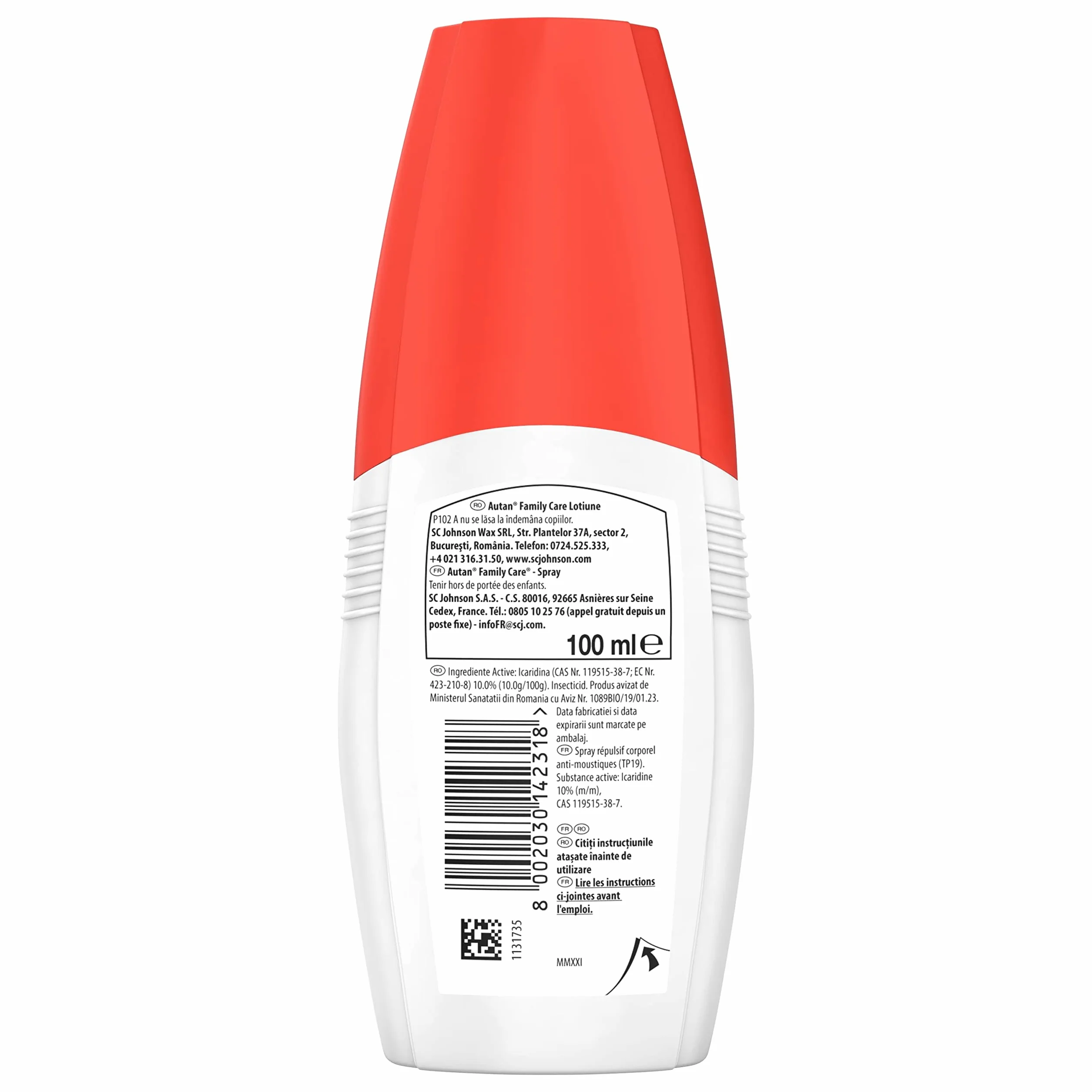 Autan Family Care - Spray, 100 ml