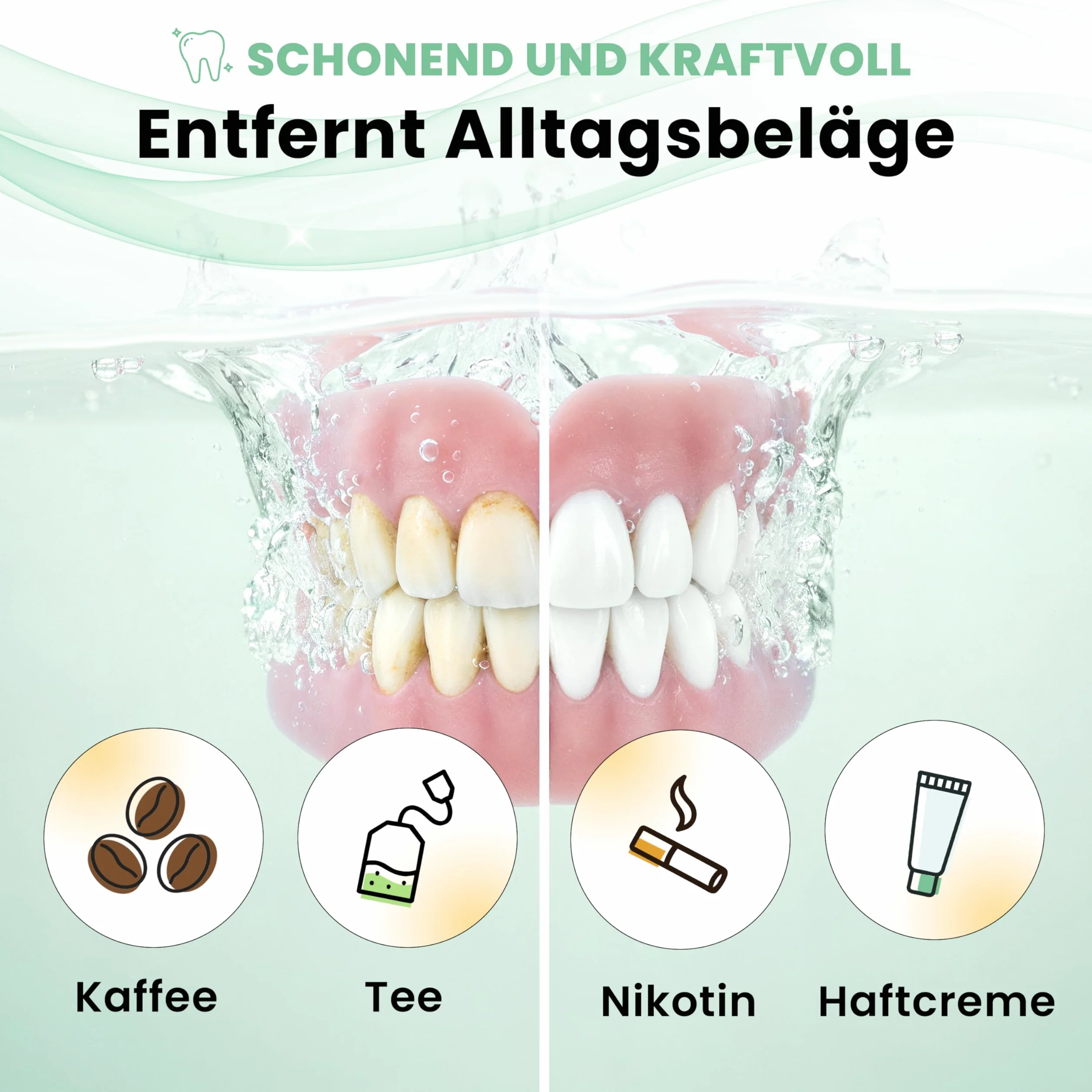 Treufix Koncentrat do czyszczenia ultradźwiękowego Dental 750 ml – do protez, protez, protez, spinek, szyn, skuteczne czyszczenie produktów dentystycznych, chroni materiał i efektywność – Made in DE