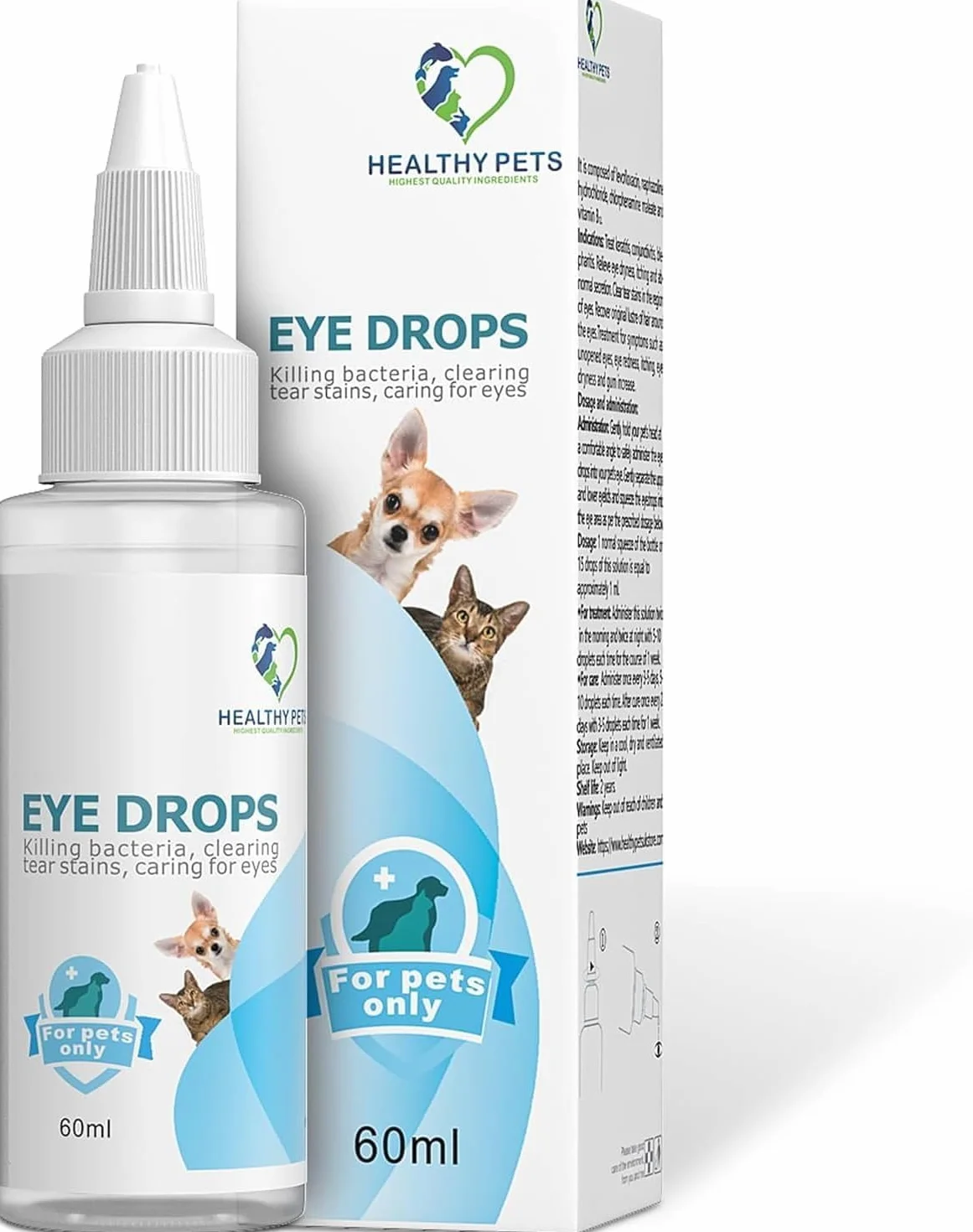Healthy Pets Gunky Eye Relief Antybiotykowa maść do oczu dla psów i kotów 60ml