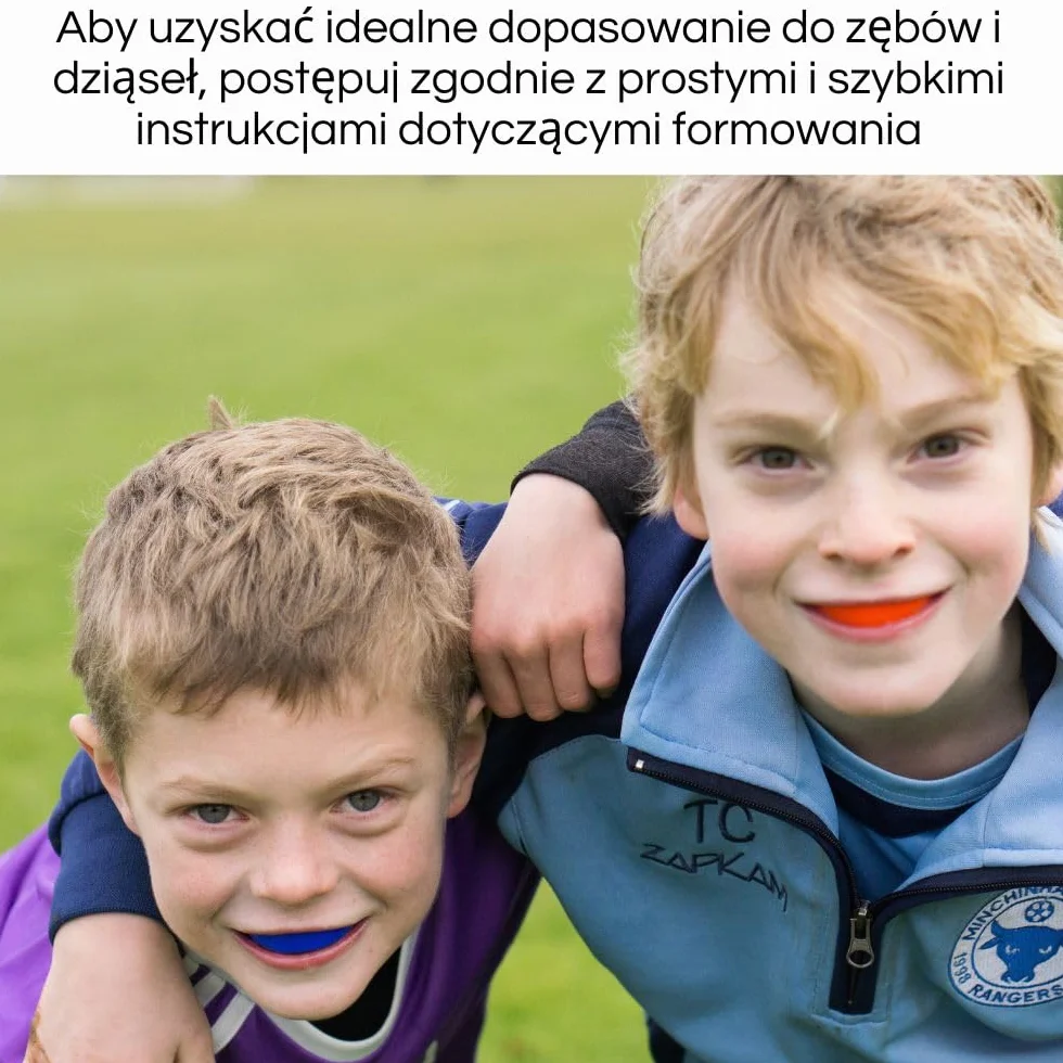 GAME GUARD 1 x Ochraniacz na zęby - Formowalne ochraniacze na zęby/ochraniacze na dziąsła - Zatwierdzone przez CE, Sporty szkolne, Rugby, Hokej, Boks, GAA, Sztuki walki (SENIOR - BIAŁY)
