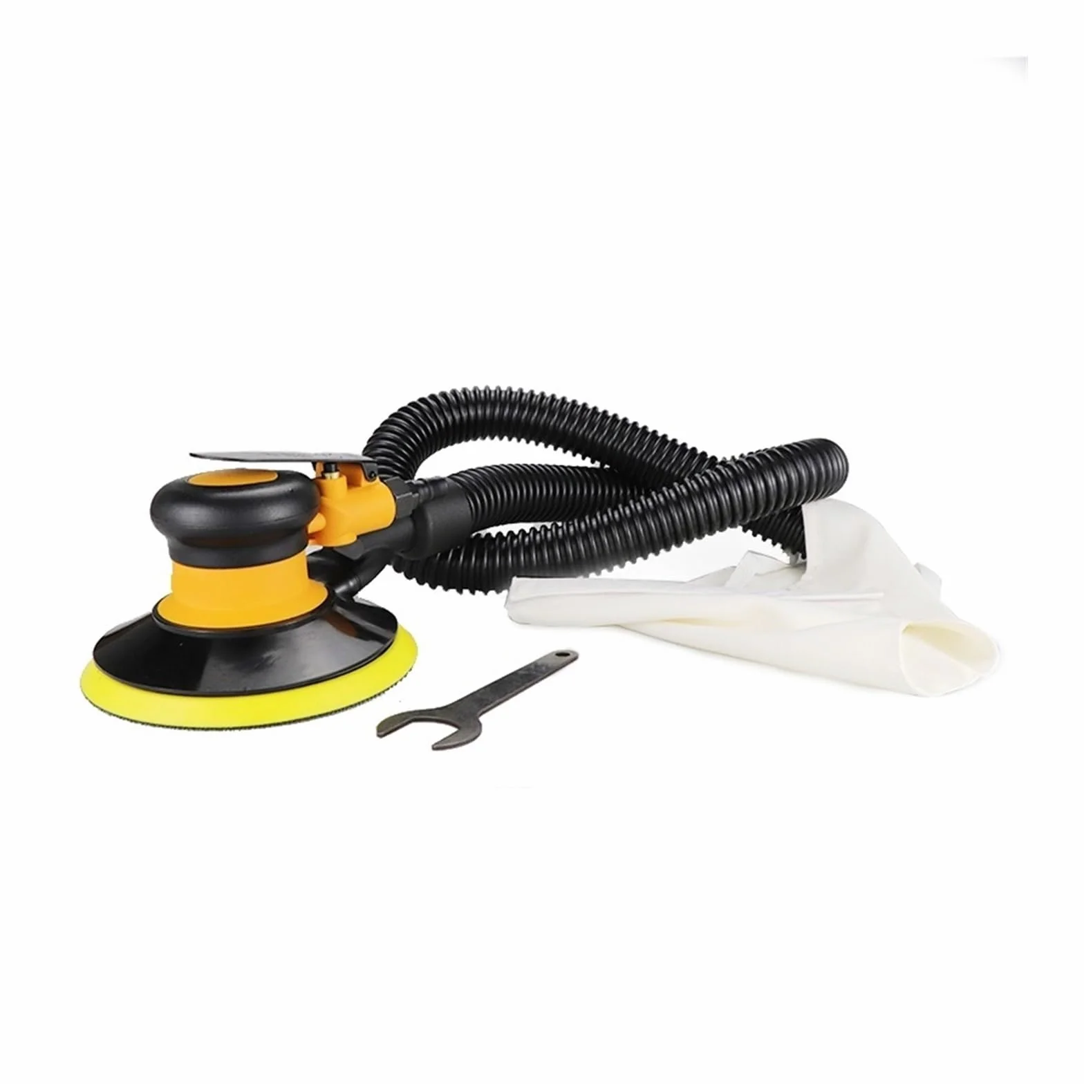 Pneumatyczna szlifierka pneumatyczna polerka 6 ''150mm narzędzie do pielęgnacji lakieru samochodowego polerowanie losowa orbitalna maszyna palmowa szlifierka do drewna do obróbki drewna, szlifowania i