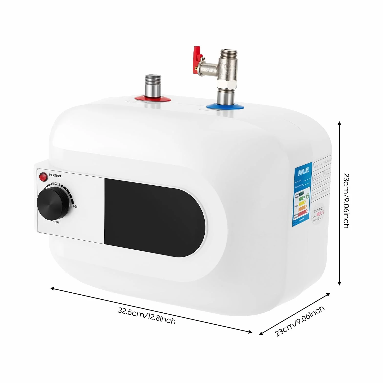 Bojler podstolowy 6L 1500W Thermostop 30-65°C regulowana temperatura