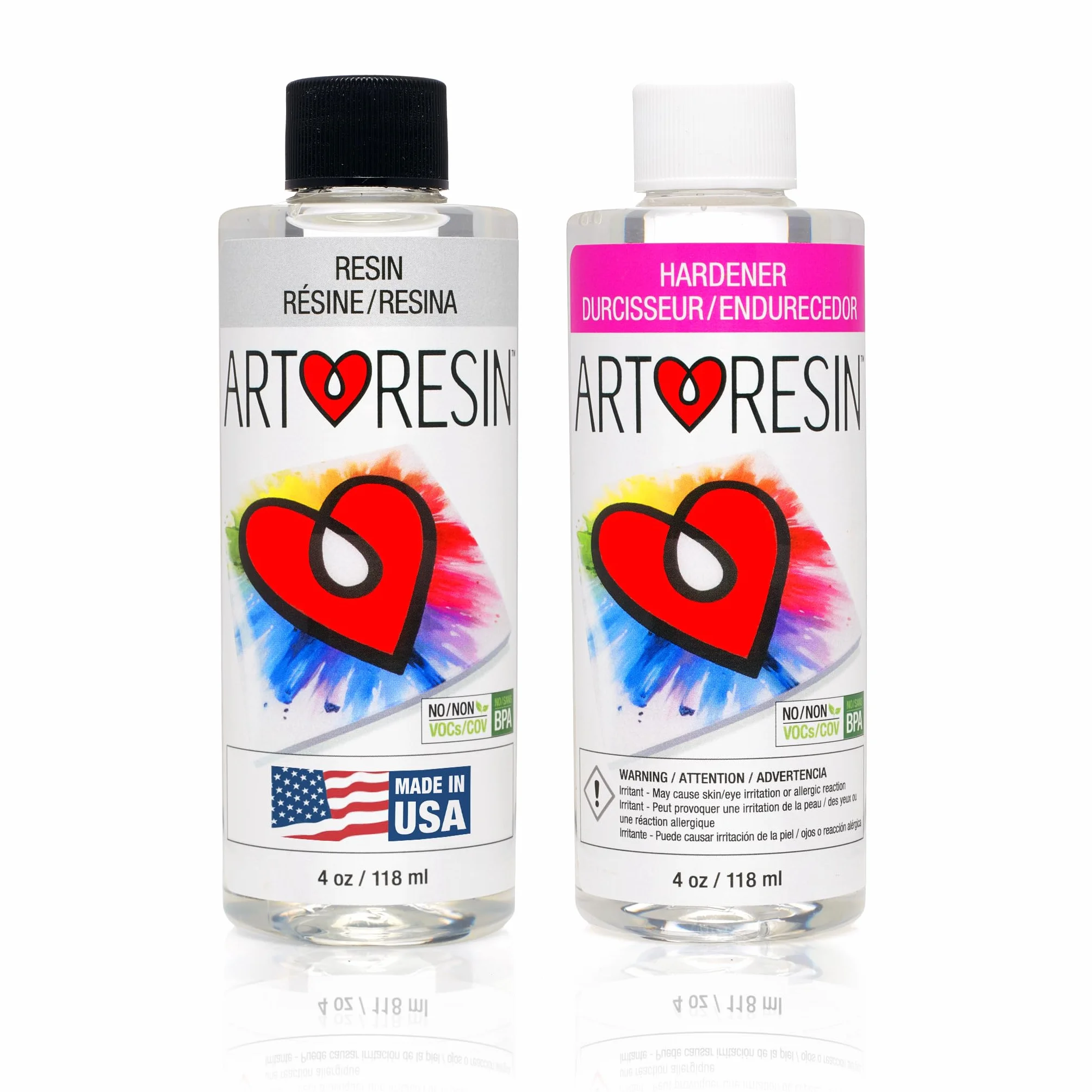 ArtResin - Żywica epoksydowa - nietoksyczna - przezroczysta - 236 ML