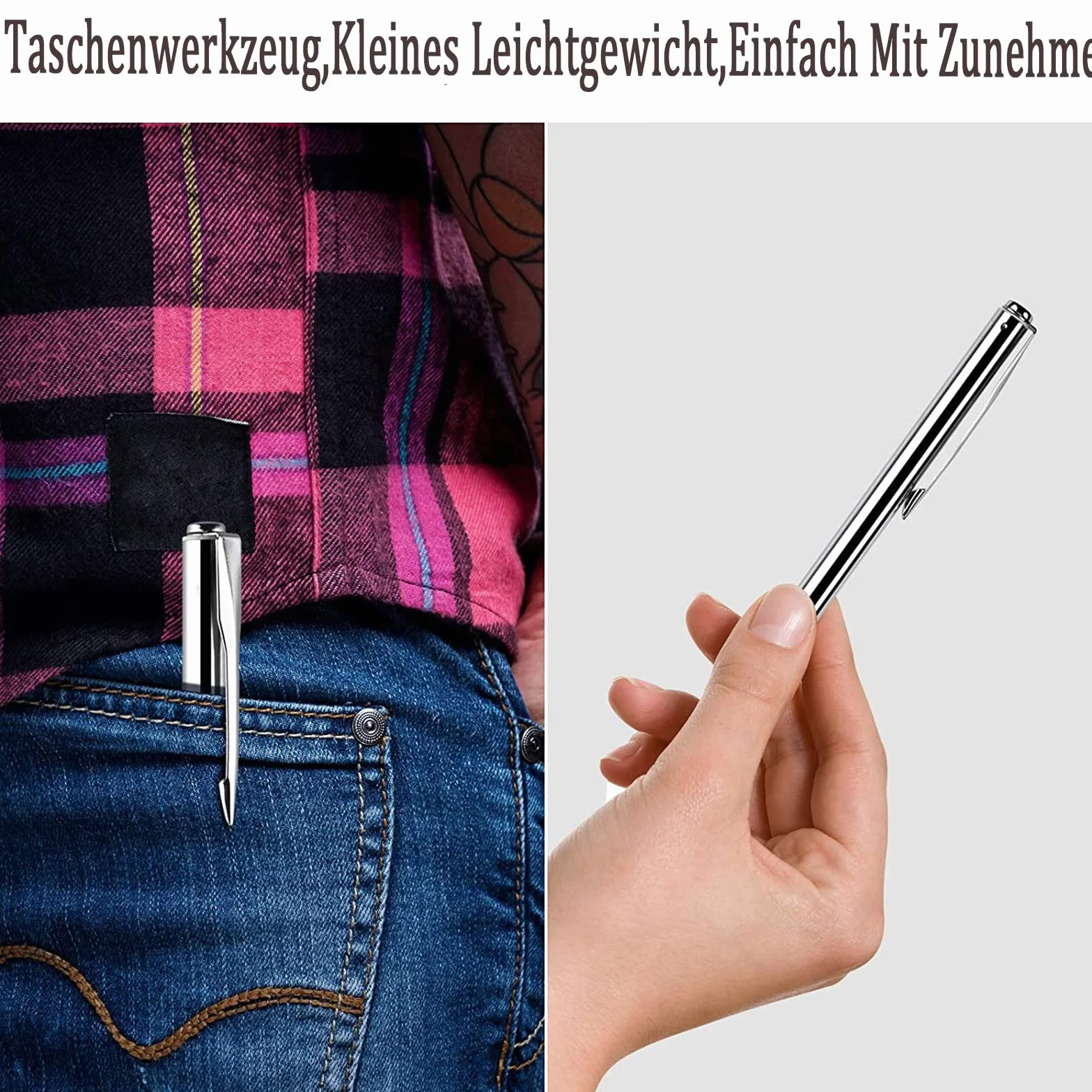 VIEVRE Pręt magnetyczny, drążek teleskopowy ze stali nierdzewnej, podnośnik magnetyczny, magnes teleskopowy, magnes prętowy mocny do 64 cm, do kluczy, monet, śrub, długopisów, części metalowych