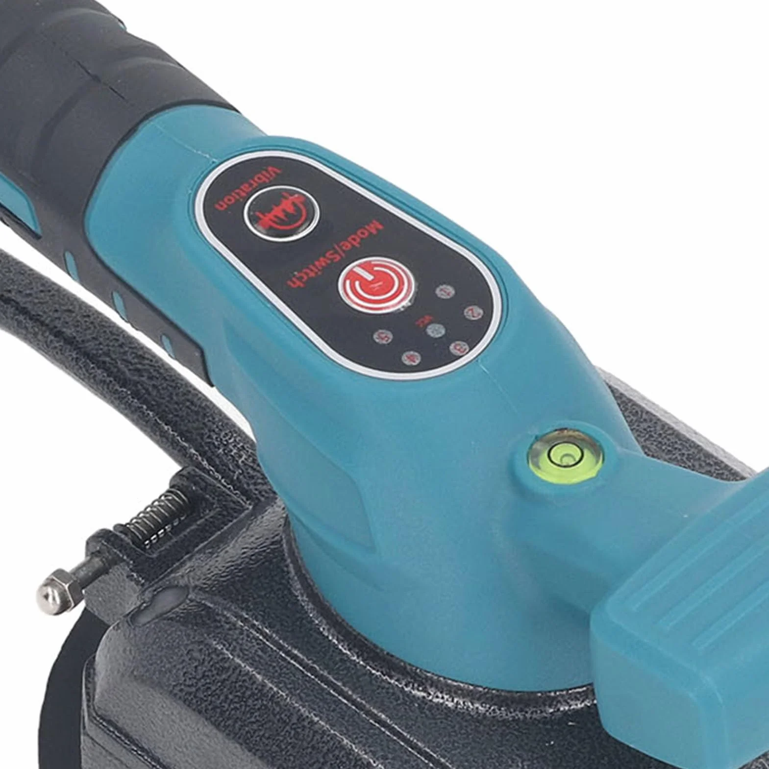 Wibracyjna Maszyna do Poziomowania Płytek, Bezprzewodowe Wibratory do Płytek z przyssawką 125 Mm, 5 Regulowanych Poziomów, Automatyczny Wibrator do Płytek