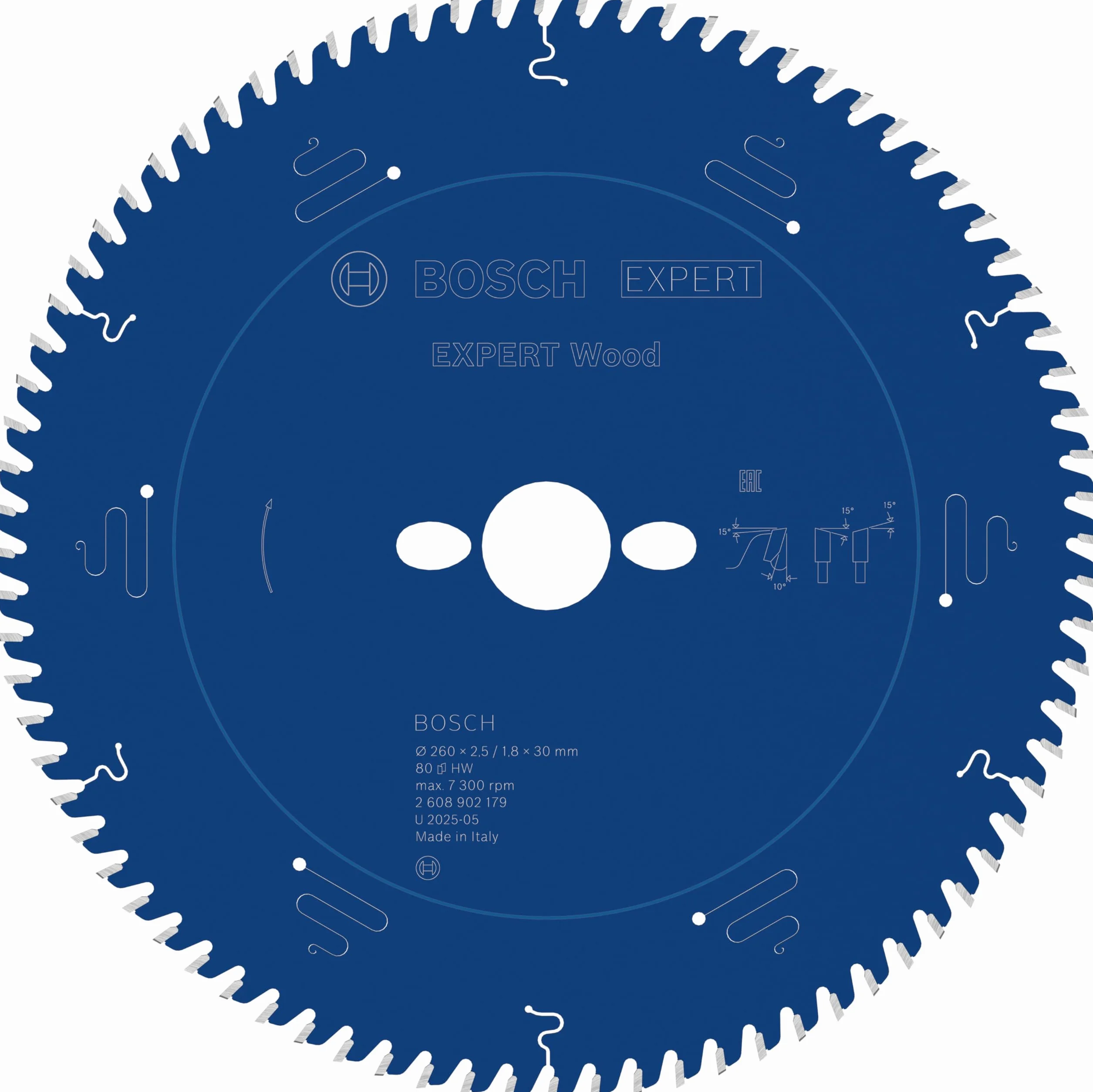 Bosch 1x Tarcza pilarska EXPERT Wood (do Miękkie drewno, Ø mm, Professional Akcesoria Przewodowa stołowa pilarka tarczowa)