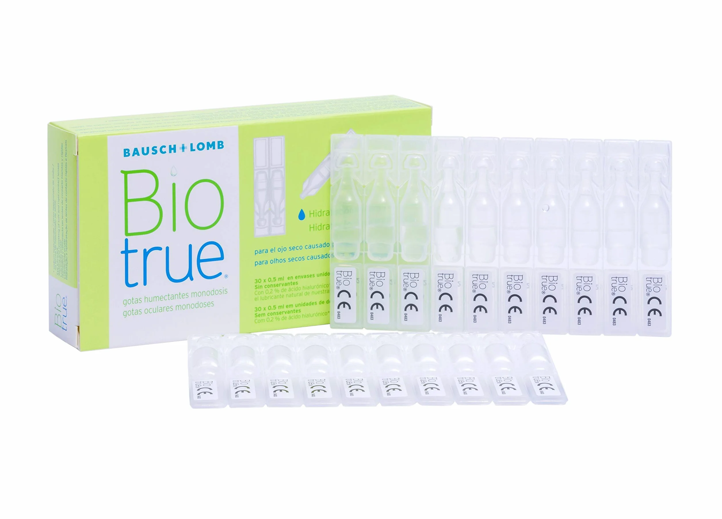 Bausch + Lomb Biotrue Rewetting Drops 0,5 ml opakowanie 30 sztuk