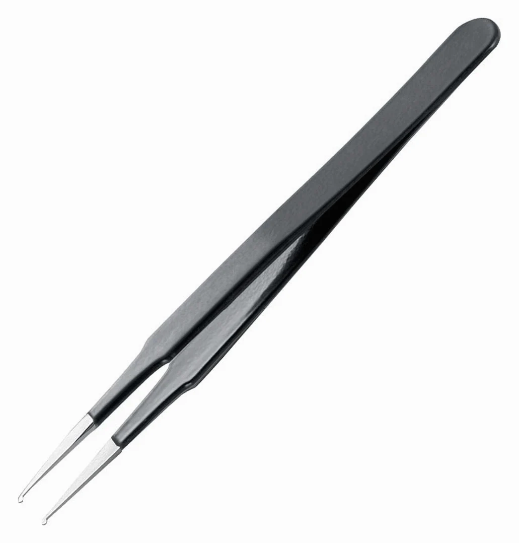 ESD TWEEZER, prosty/płaski, 120 mm, pęseta i końcówki zastępcze, ilość 1 | DT00031