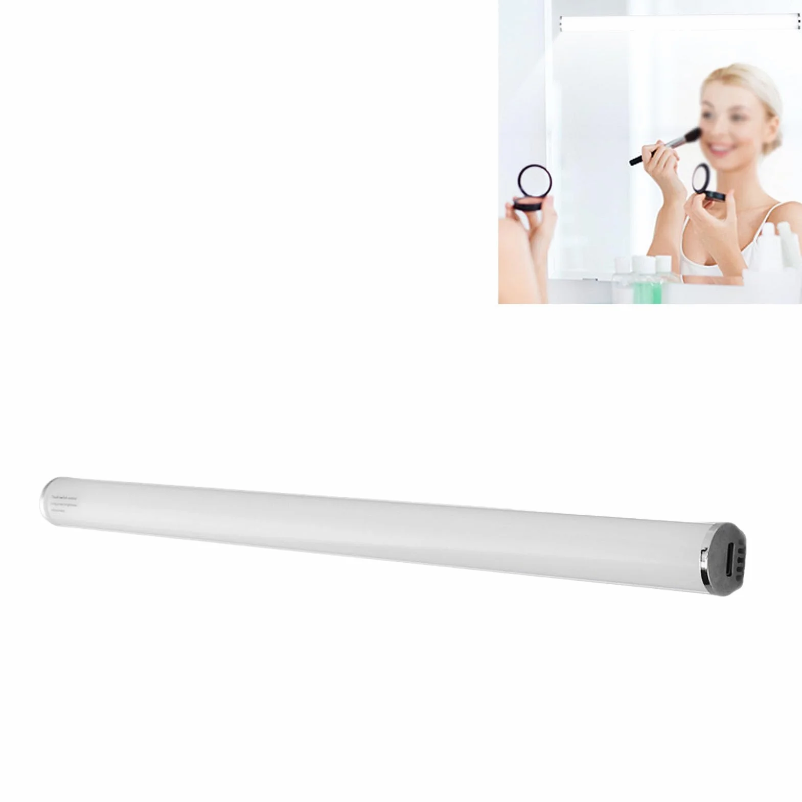 Oświetlenie Lustrzane LED Dotykowa Lustrzana Usb Vanity Light Przenośna Toaletka Ściemniacz światła do Przymierzalni