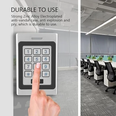 System Kontroli Dostępu do Drzwi, Wodoodporny Kontroler Kart RFID IP67 Klawiatura Klawiatura do Drzwi Garażowych IP68 Karta Klawiatura Kombinowana Kłódki Kontrola Bezpieczeństwa