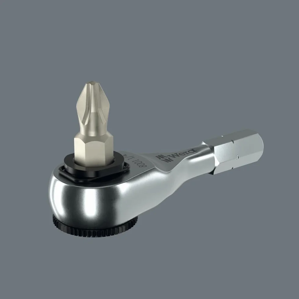 Grzechotka do bitów Zyklop Mini 4 8011, 1/4", 1/4" x 50 mm