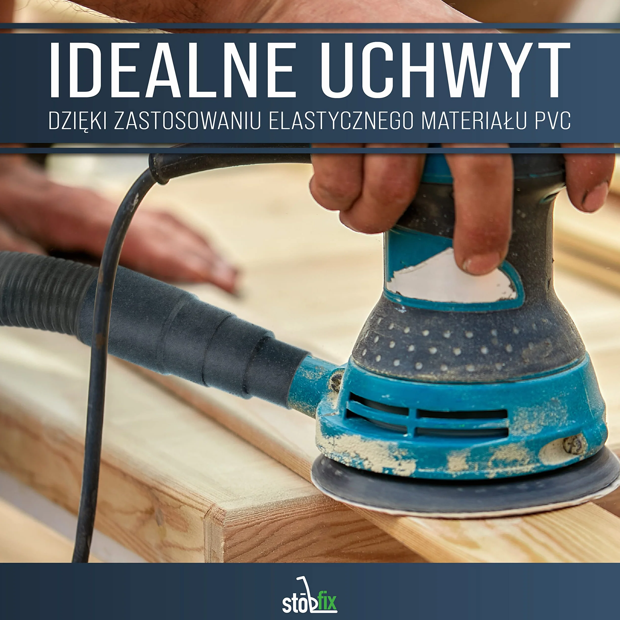 STÖBFIX Adapter Do Węża I Odkurzacza - Zestaw 1 Sztuki, Złączka Redukcyjna Do Uniwersalnego Zastosowania (Bosch, Makita, Kärcher), Zapewnia Czystą Pracy