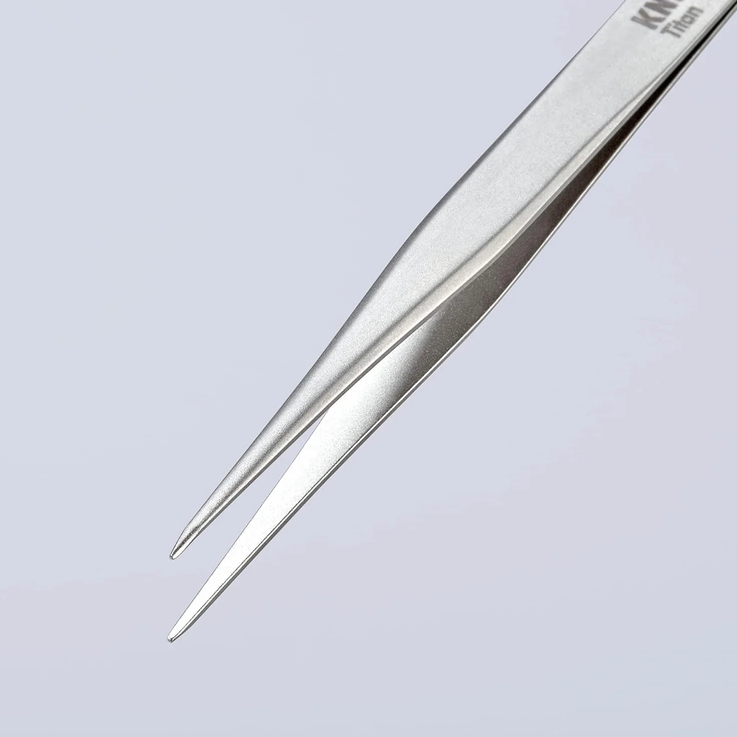 KNIPEX Pincety tytanowe matowe gładkie 120 mm