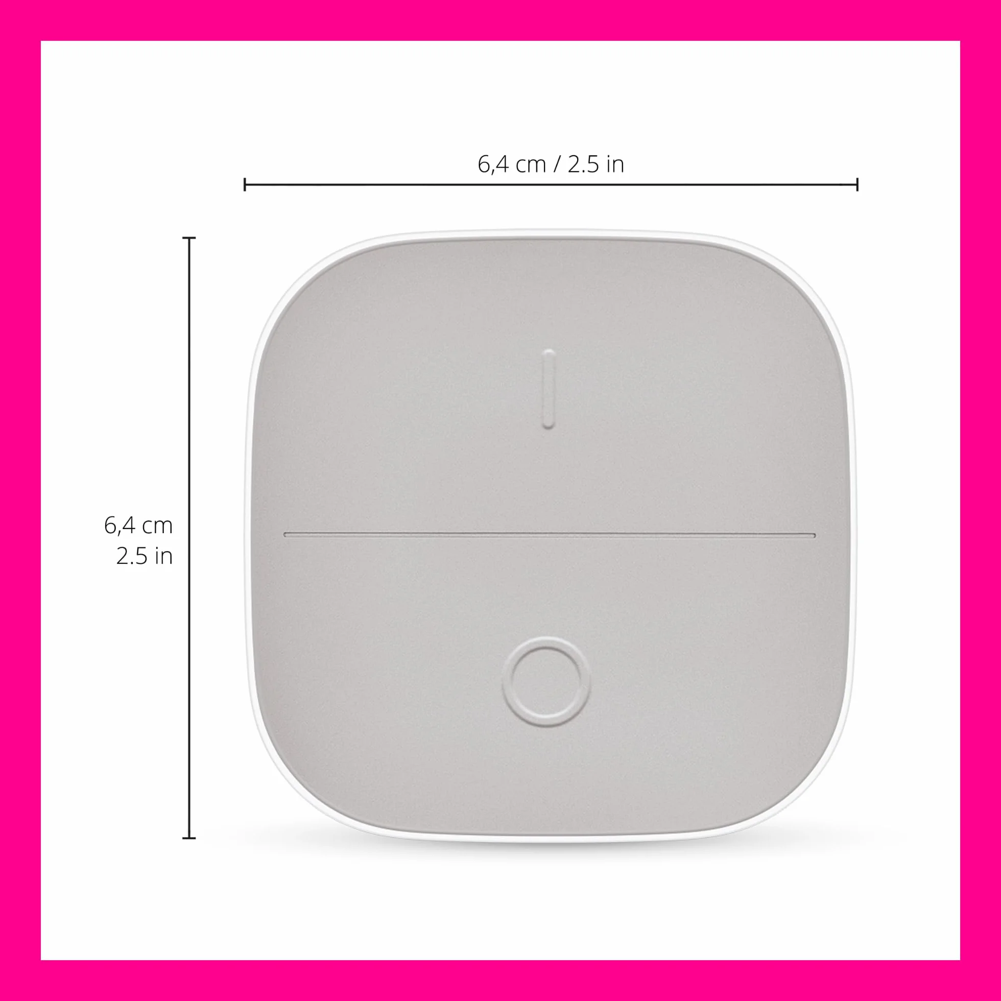 WiZ Inteligentny przycisk Smart Button, bezprzewodowy, sterowanie oświetleniem, zasięg 15 m, zasilanie bateryjne