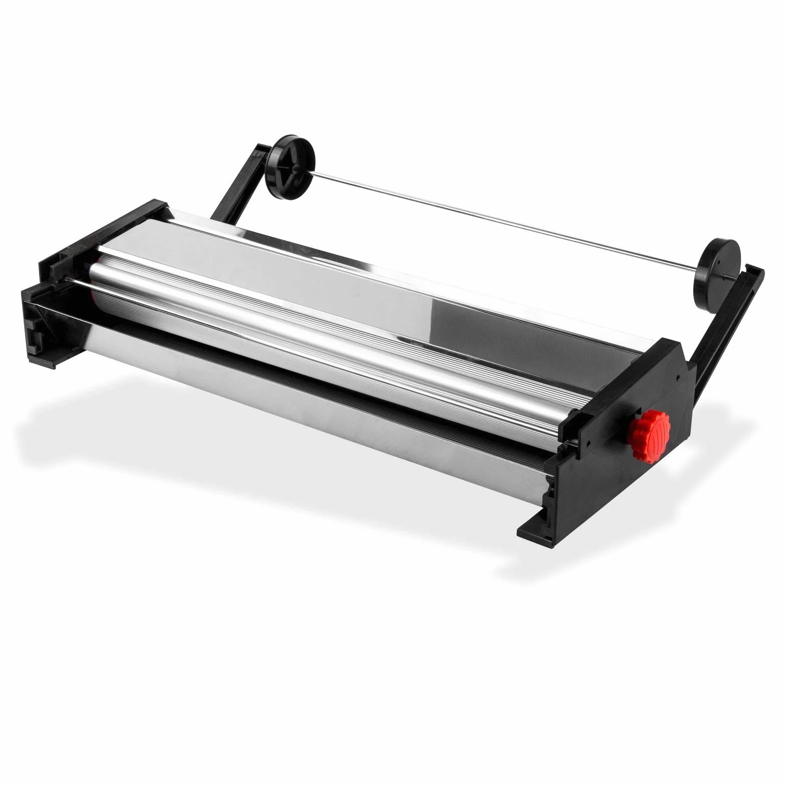 DEMA klej do tapet ze stali nierdzewnej, instrukcja obsługi (może nie być dostępna w języku polskim), szerokość robocza 57,5 cm, regulowana grubość kleju, uchwyt na rolkę