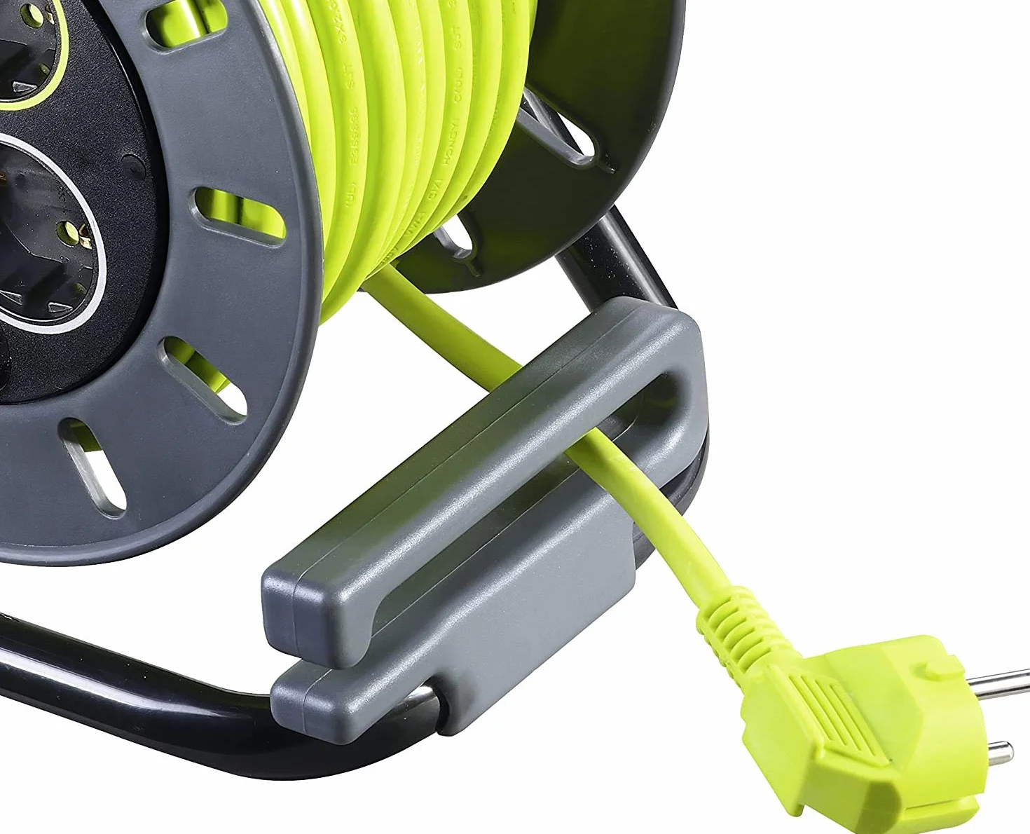 Masterplug OME25164SL-PX Rewind Cord 3000 W 250 V szary zielony pistacjowy