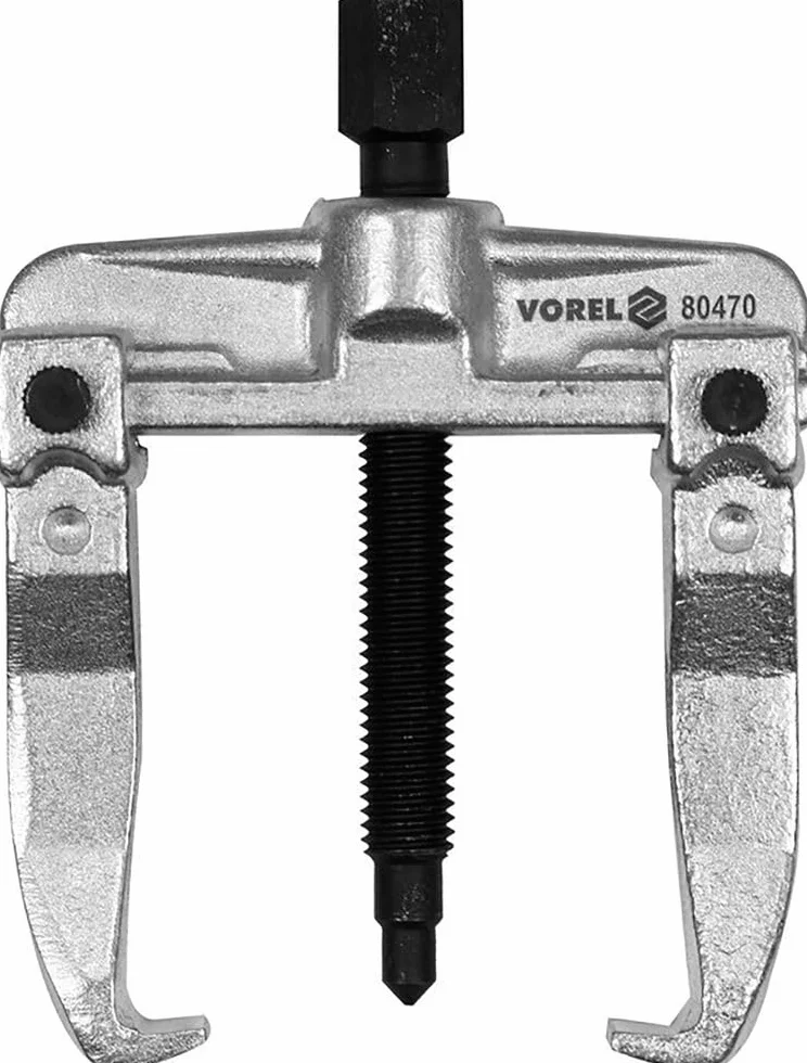 Vorel Uniwersalny ściągacz 2-ramienny, wysokiej jakości wykonanie, wybór rozmiaru 75/100/130/150/200 mm, ściągacz do łożysk równoległy (75 mm)