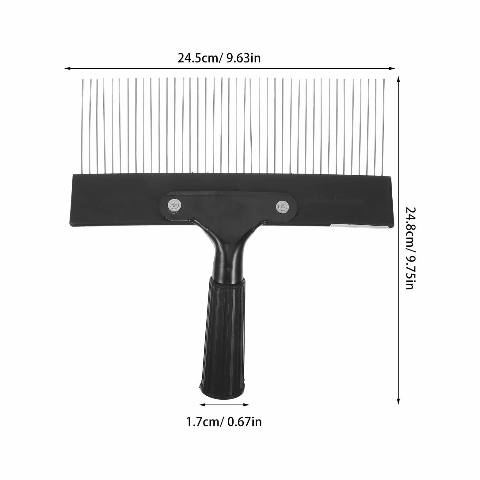 Skrobak do tekstury ze stali nierdzewnej 20 mm artystyczny grzebień do malowania i tynkowania ścian i DIY narzędzie do teksturowania t do majsterkowania i ulepszania domu