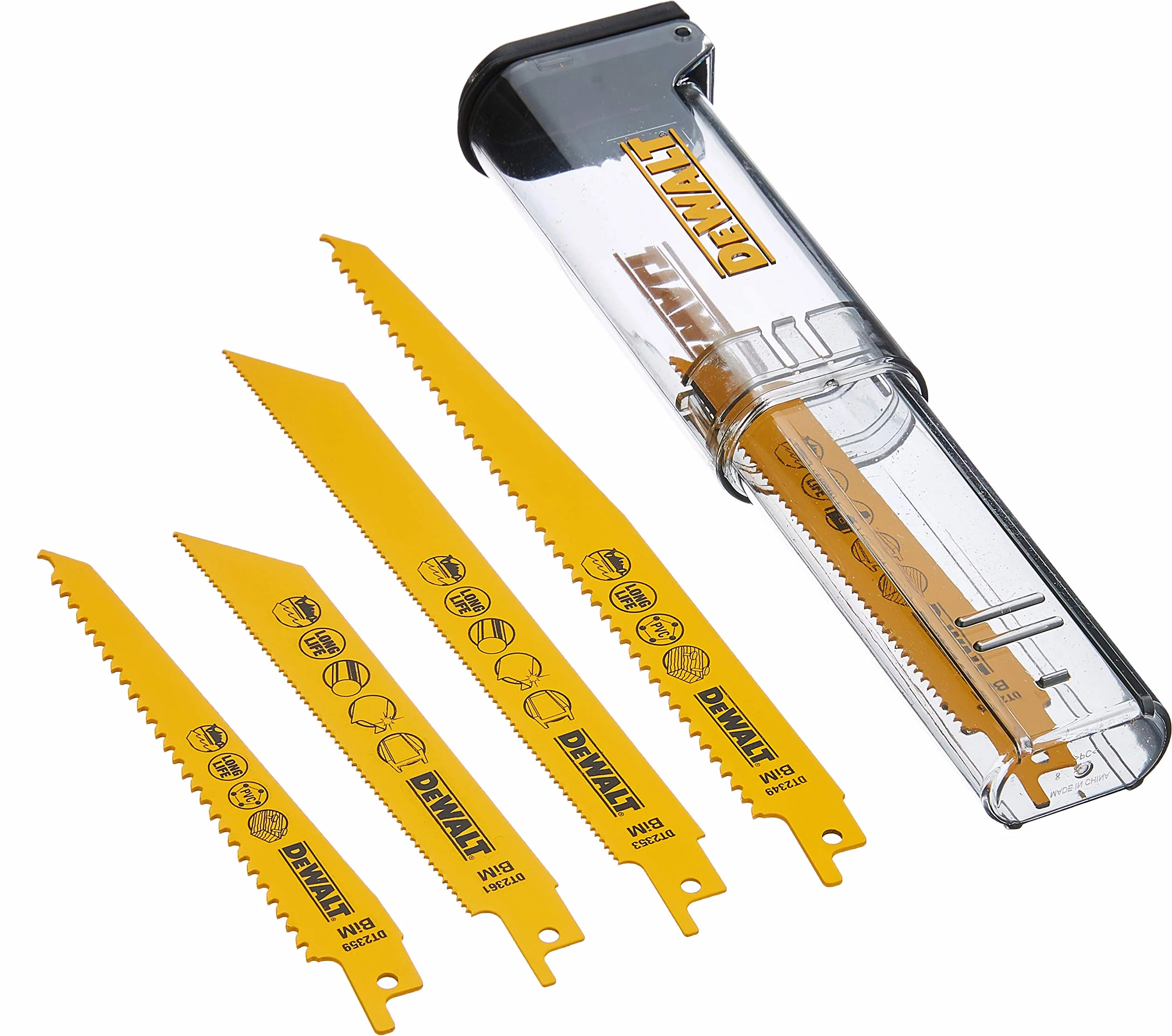 Brzeszczoty do Piły Szablastej DT2445 DeWalt (12 szt.)