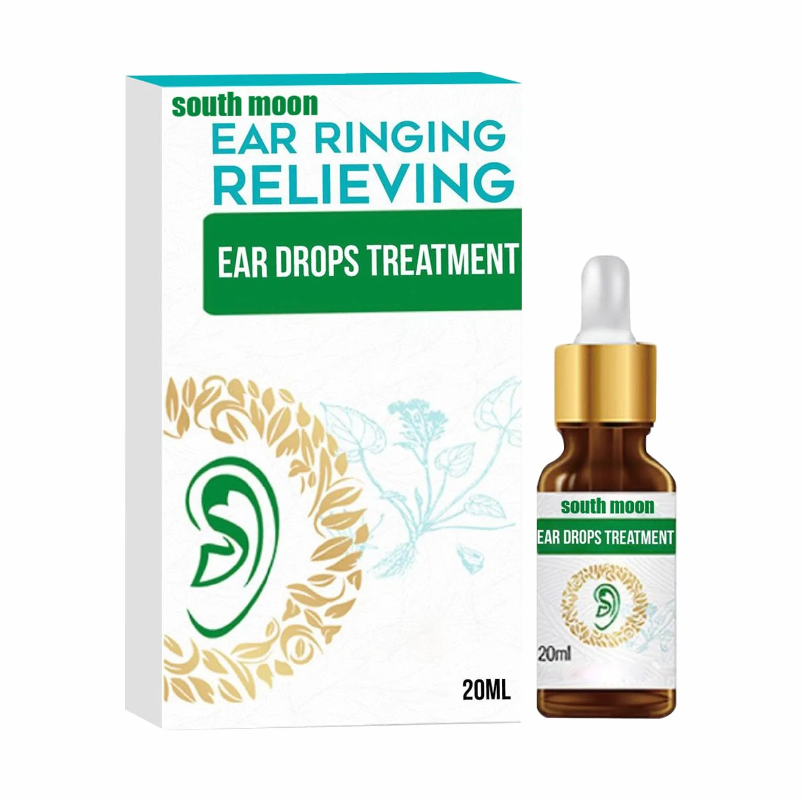 Tinnitus krople do uszu, 20 ml, olej do leczenia dzwonienia w uszach, krople do uszu, łagodzą bóle słuchu, łagodzą szumy uszne, krople do szumów usznych, leczenie szumów usznych