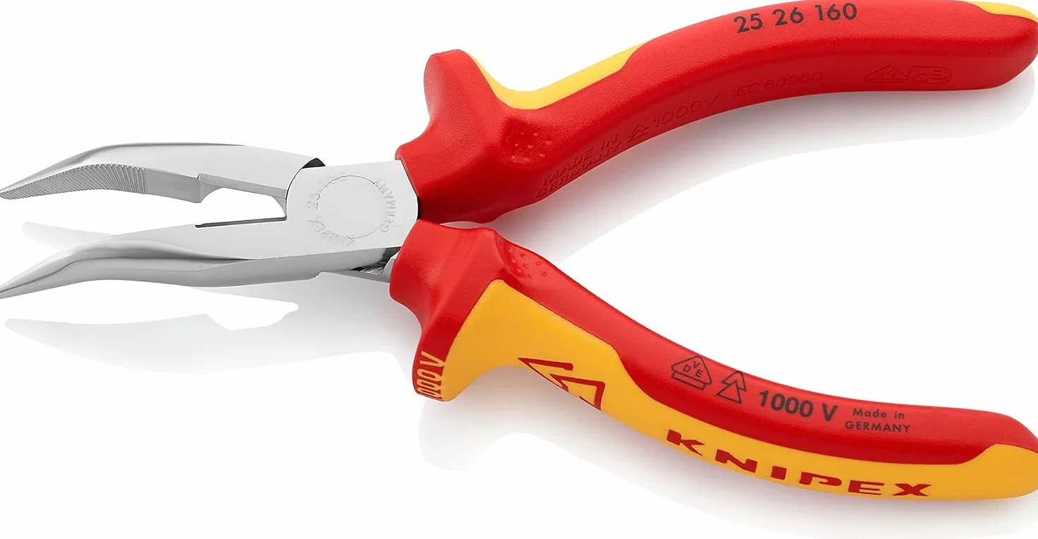 KNIPEX Szczypce tnące półokrągłe izolowane VDE 160 mm 25 26 160